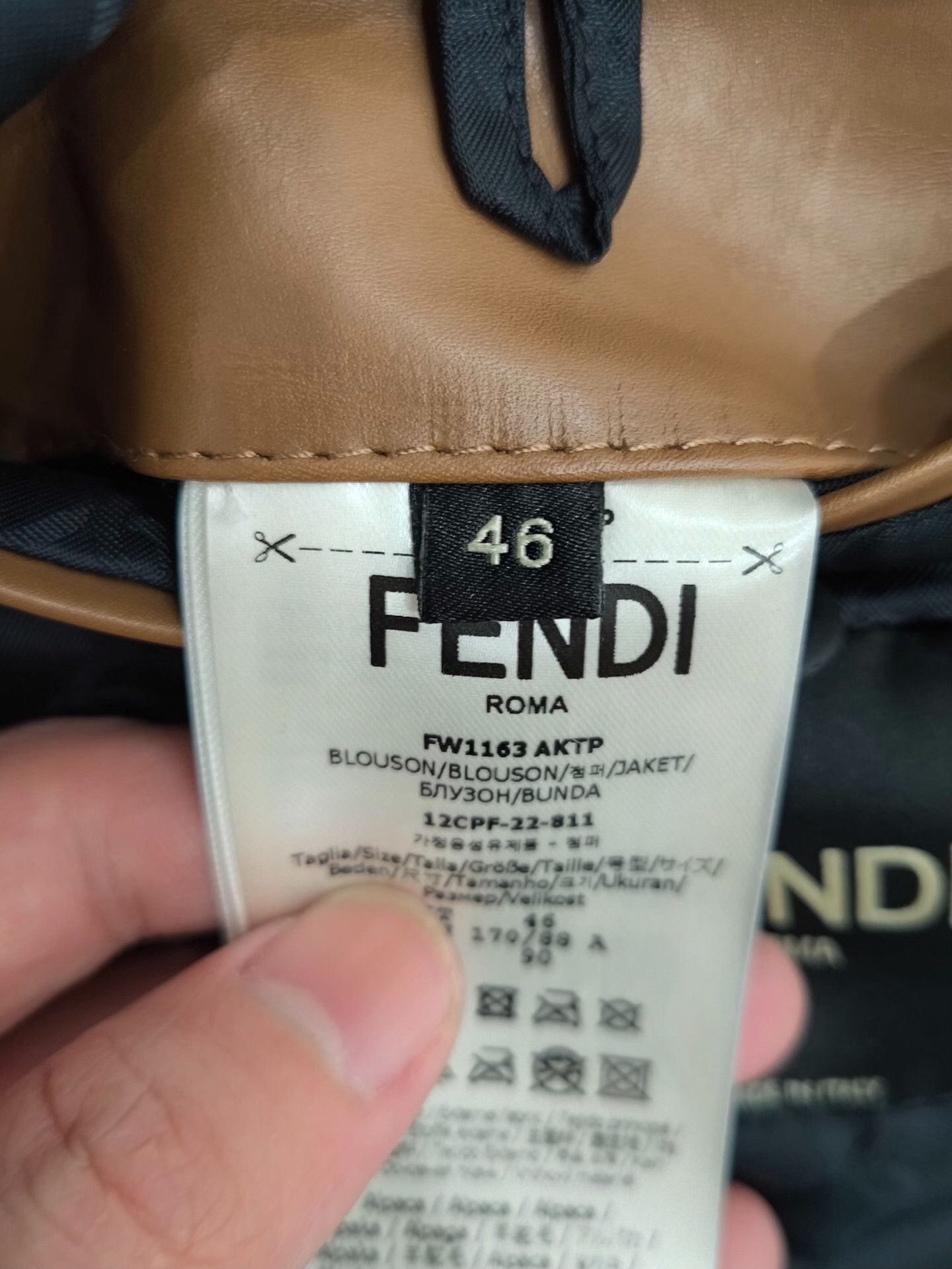 Fendi Fendi Multi Light Jacket l Men Size US L / EU 52-54 / 3 - 7 Thumbnail