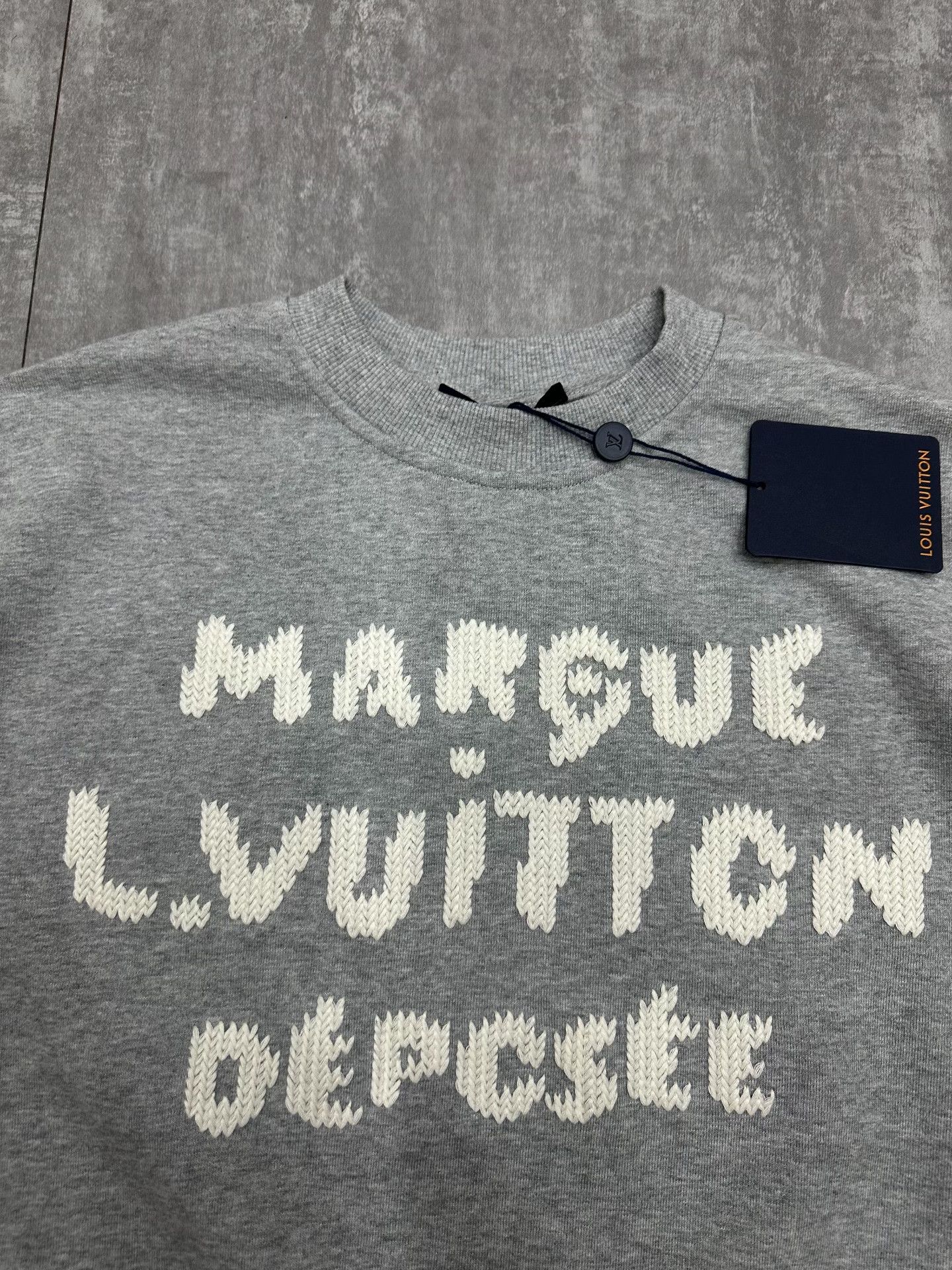 Louis Vuitton Louis Vuitton Gray Hoodie S Women Size S / US 4 / IT 40 - 3 Thumbnail