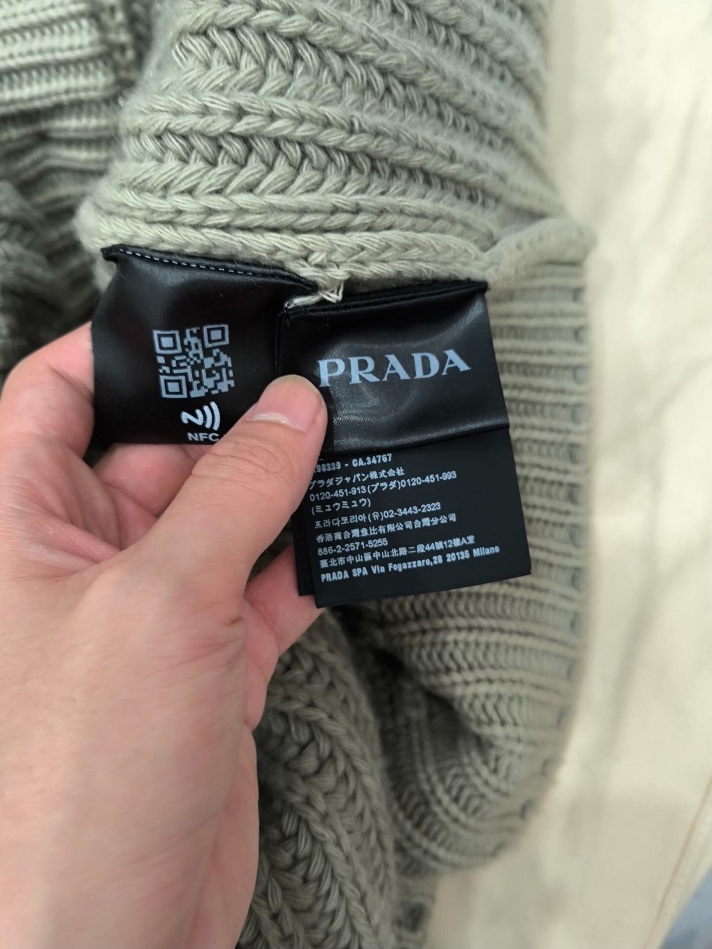 Prada Prada Sweater xl Men Size US XL / EU 56 / 4 - 6 Thumbnail