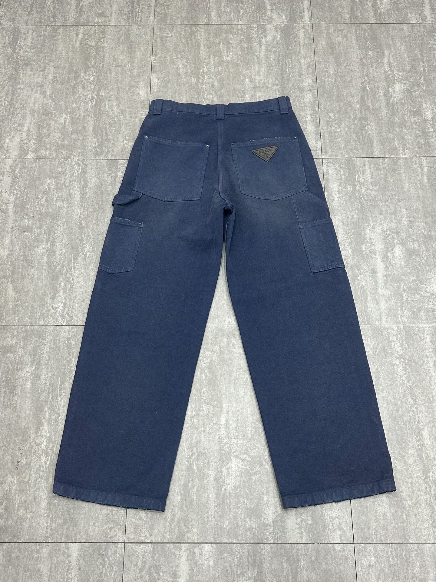 Prada Prada Washed Blue Casual Pants 30 Men Size US 30 / EU 46 - 2 Thumbnail