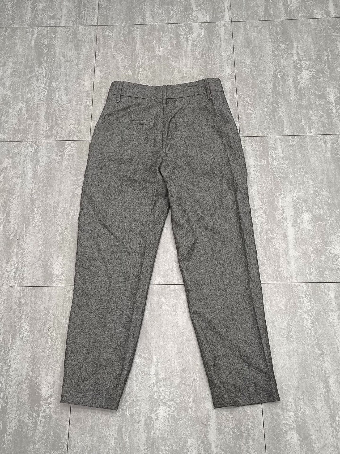 Brunello Cucinelli Brunello Cucinelli Wool Gray Pants 38 Women Size 38" / US 16 / IT 52 - 2 Thumbnail