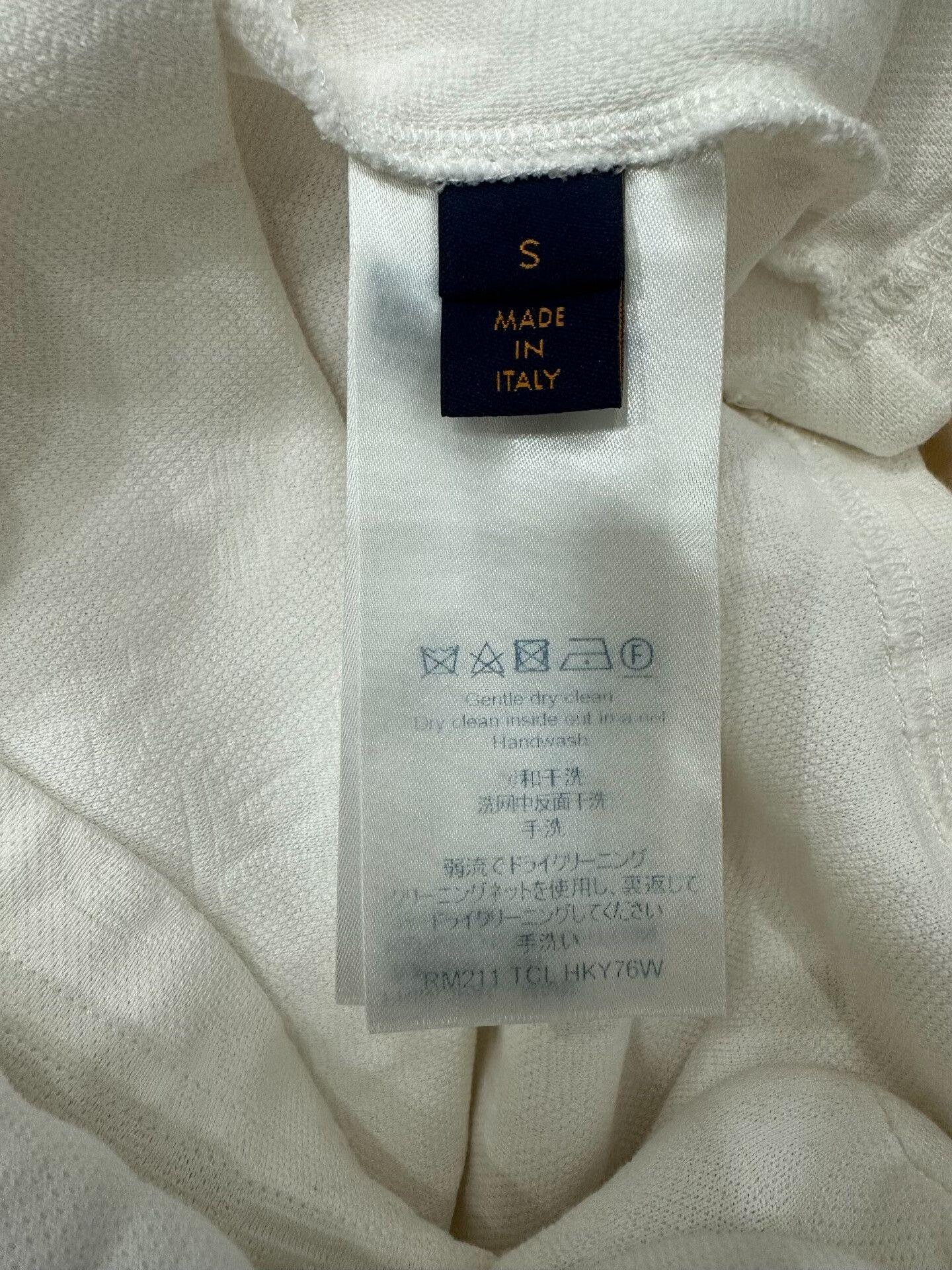 Louis Vuitton Louis Vuitton Collab White T-Shirt s Men Size US S / EU 44-46 / 1 - 7 Thumbnail