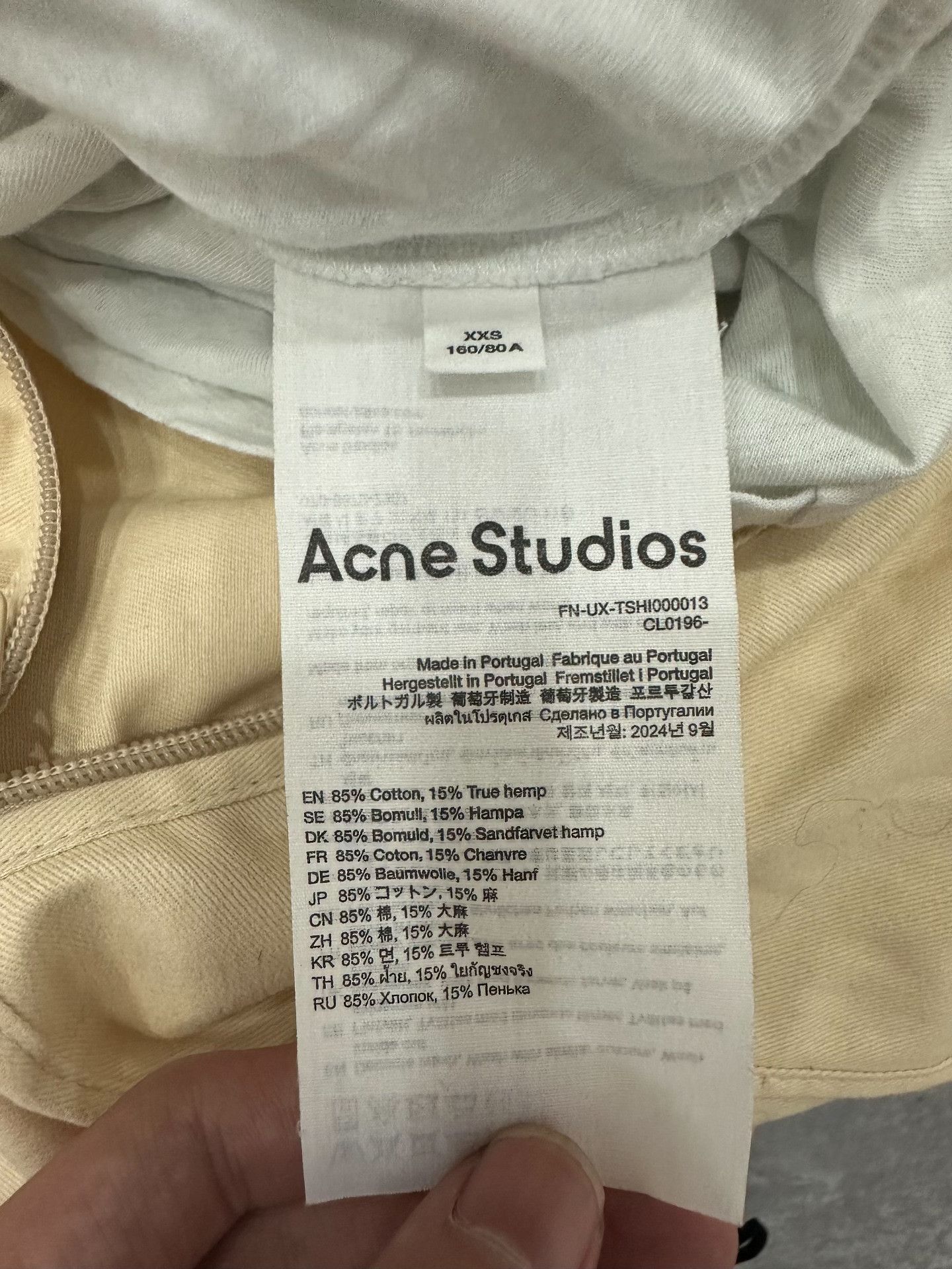 Acne Studios Acne Studios Printed T-Shirt L Men Size US L / EU 52-54 / 3 - 5 Thumbnail