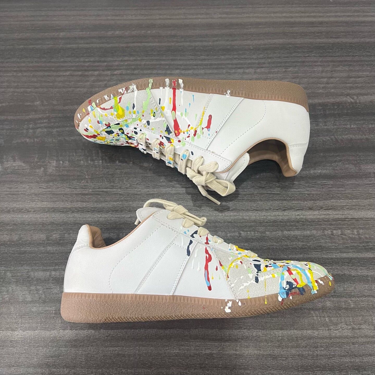 Maison Margiela Maison Margiela Casual White Lowtop Sneakers us_7-5 Women Size US 7.5 / IT 37.5 - 3 Thumbnail