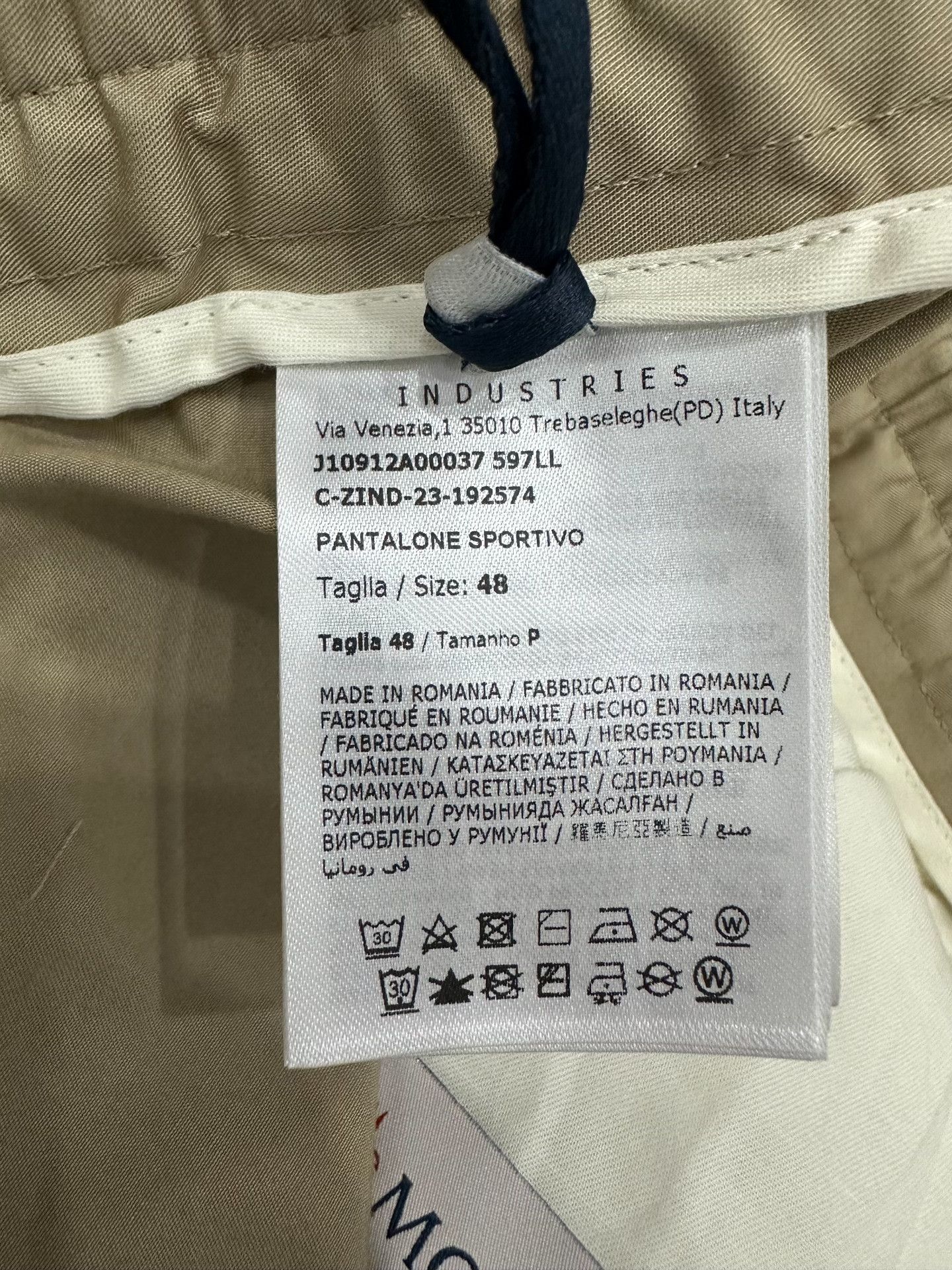 Moncler Moncler Casual Beige Casual Pants 32 Men Size US 32 / EU 48 - 6 Thumbnail