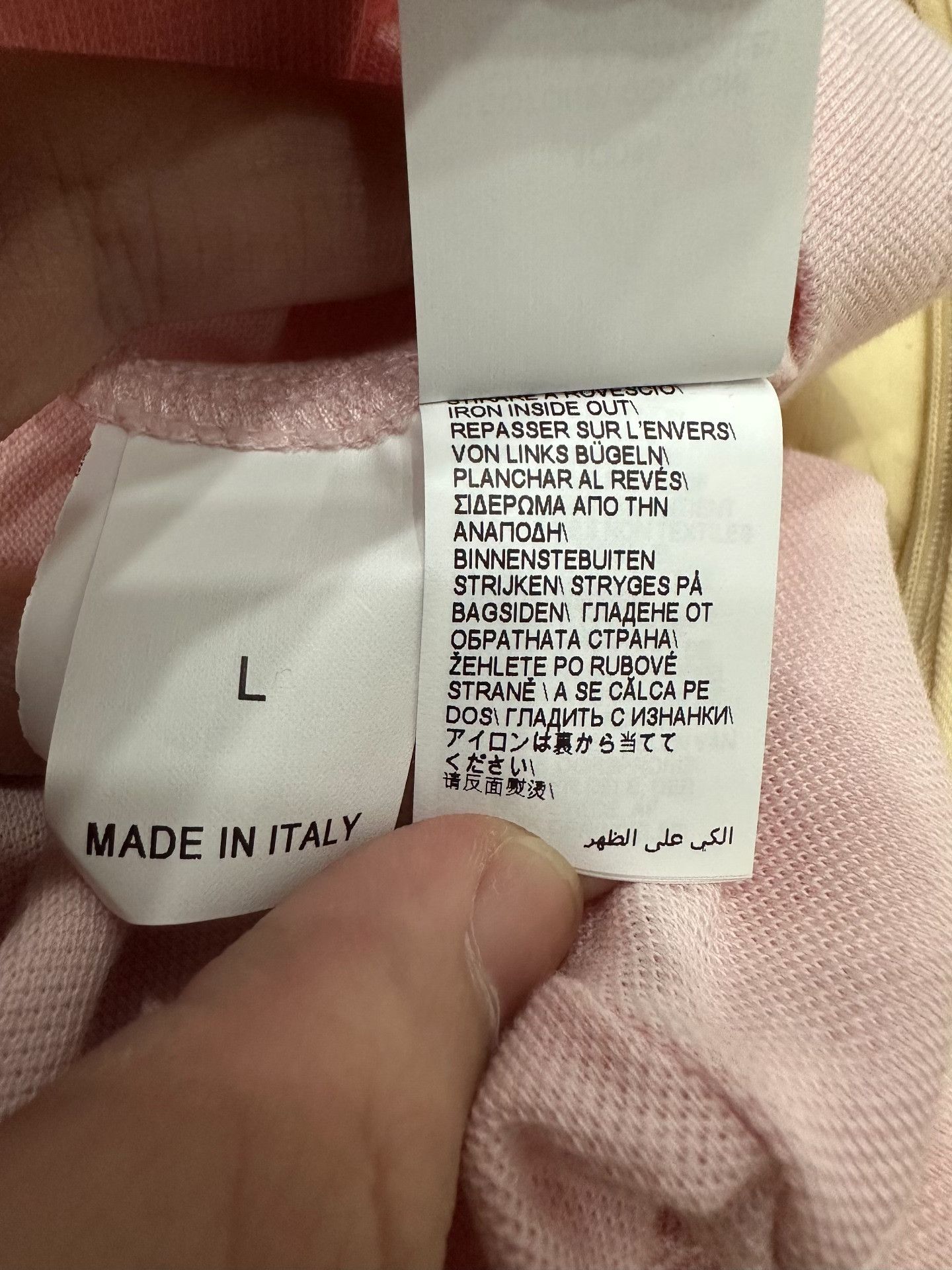 Brunello Cucinelli Brunello Cucinelli Pink T-Shirt L Women Size L / US 10 / IT 46 - 5 Thumbnail