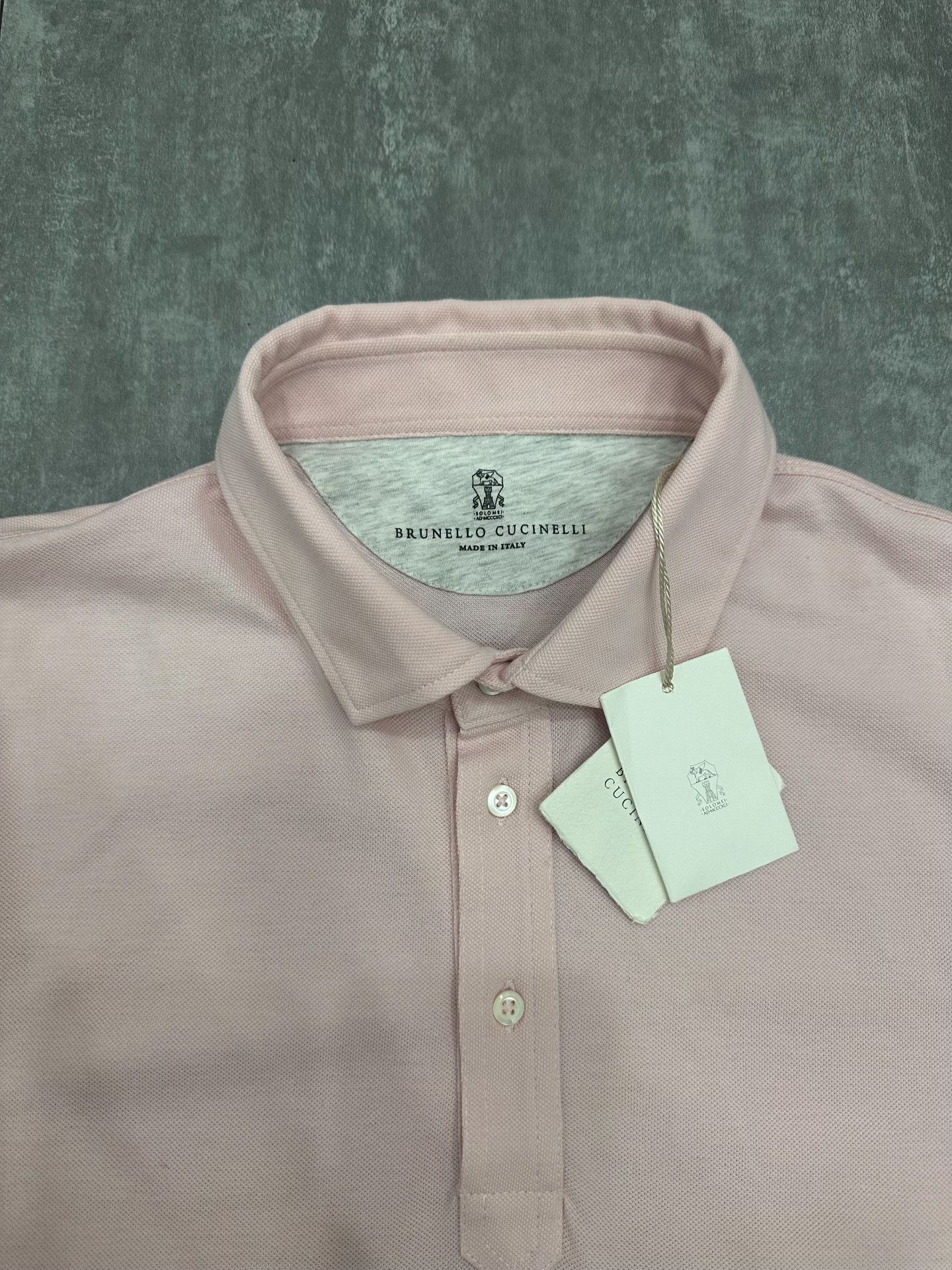Brunello Cucinelli Brunello Cucinelli Pink T-Shirt L Women Size L / US 10 / IT 46 - 3 Thumbnail