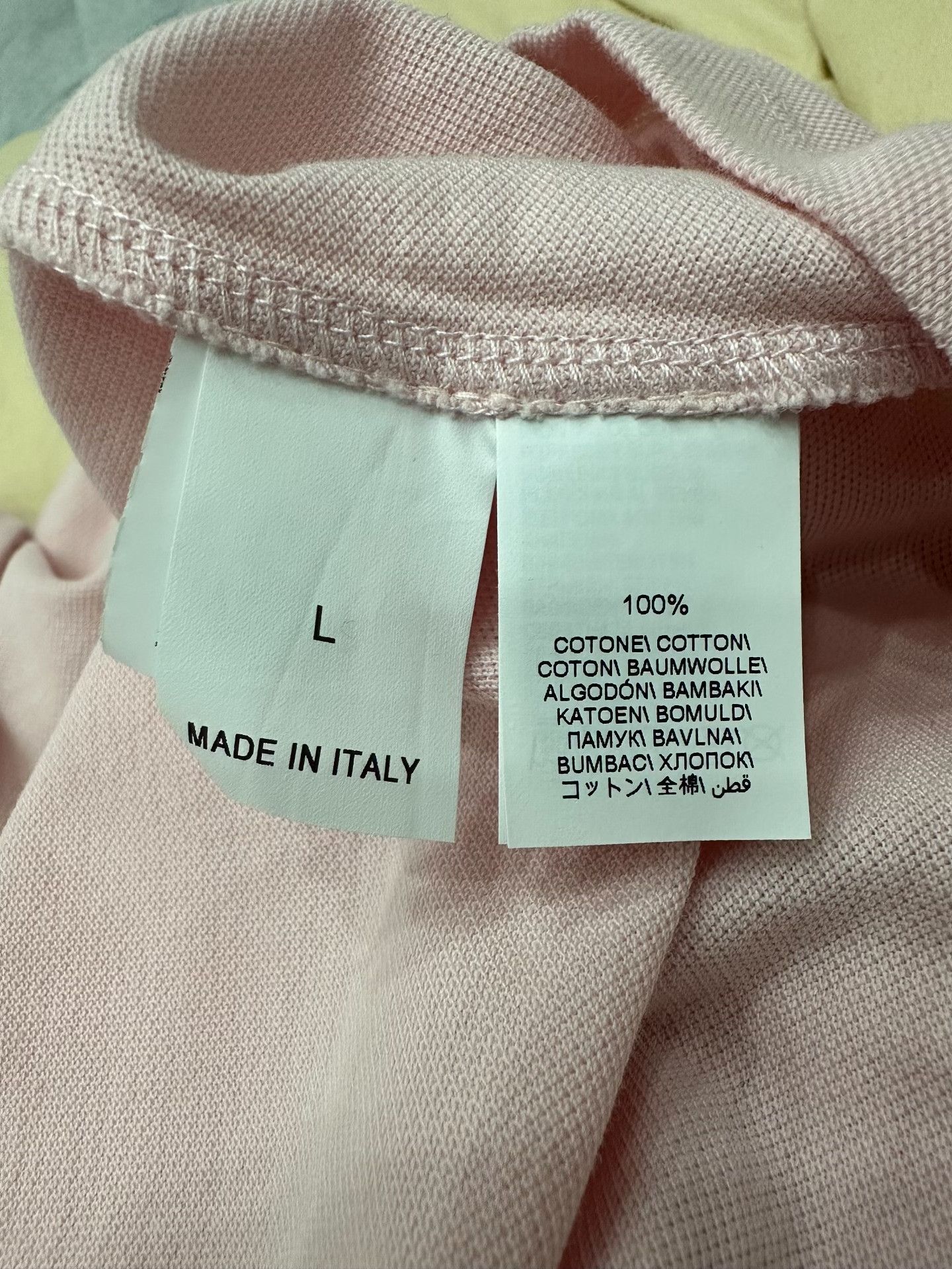 Brunello Cucinelli Brunello Cucinelli Pink T-Shirt L Women Size L / US 10 / IT 46 - 4 Thumbnail