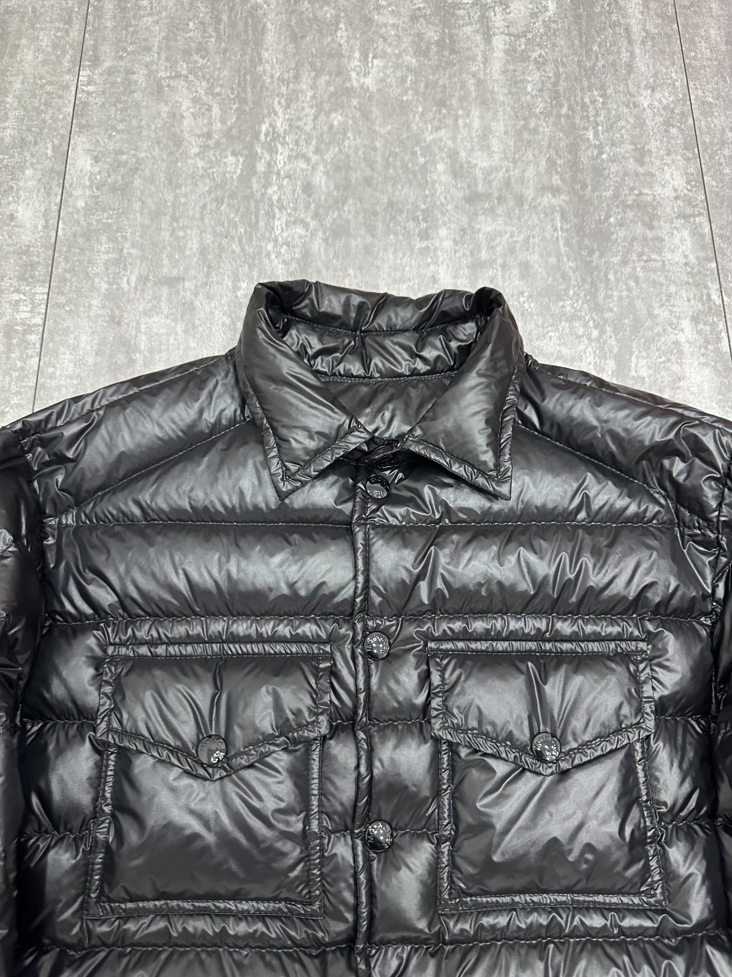 Moncler Moncler Down Black Heavy Coat l Men Size US L / EU 52-54 / 3 - 3 Thumbnail