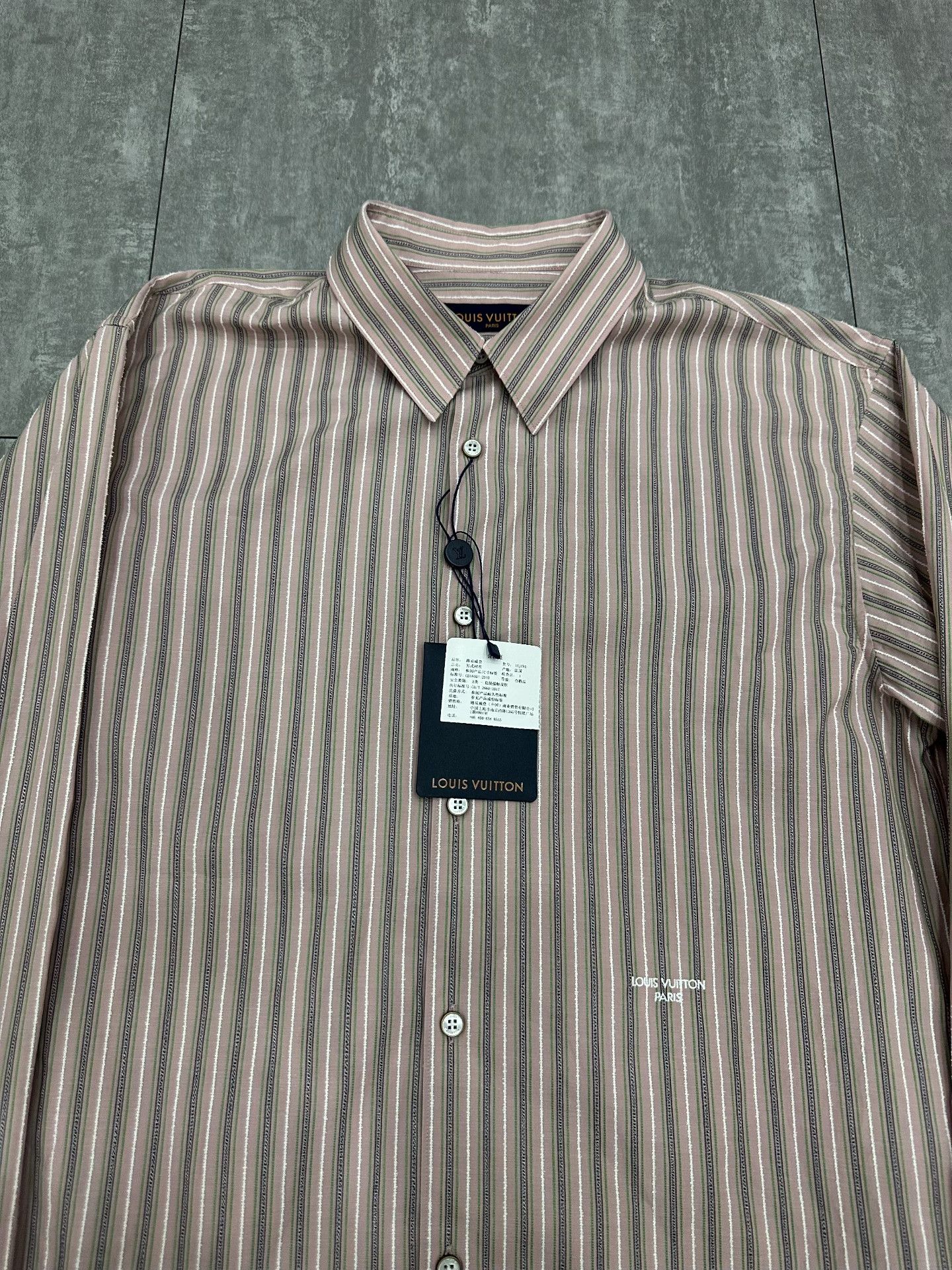 Louis Vuitton Louis Vuitton Striped Shirt xl Men Size US XL / EU 56 / 4 - 3 Thumbnail