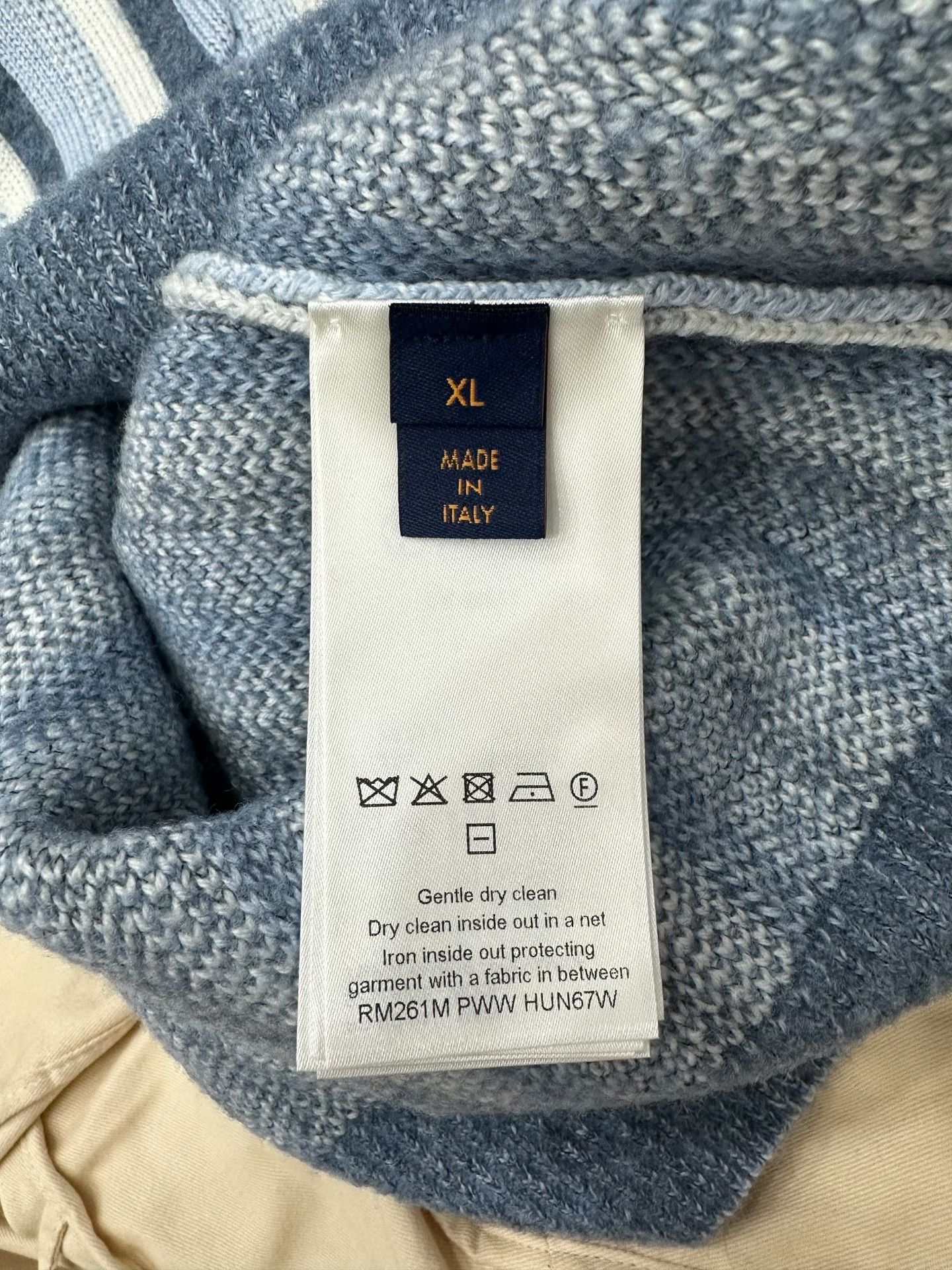 Louis Vuitton Louis Vuitton Knit Striped Sweater xl Men Size US XL / EU 56 / 4 - 6 Thumbnail