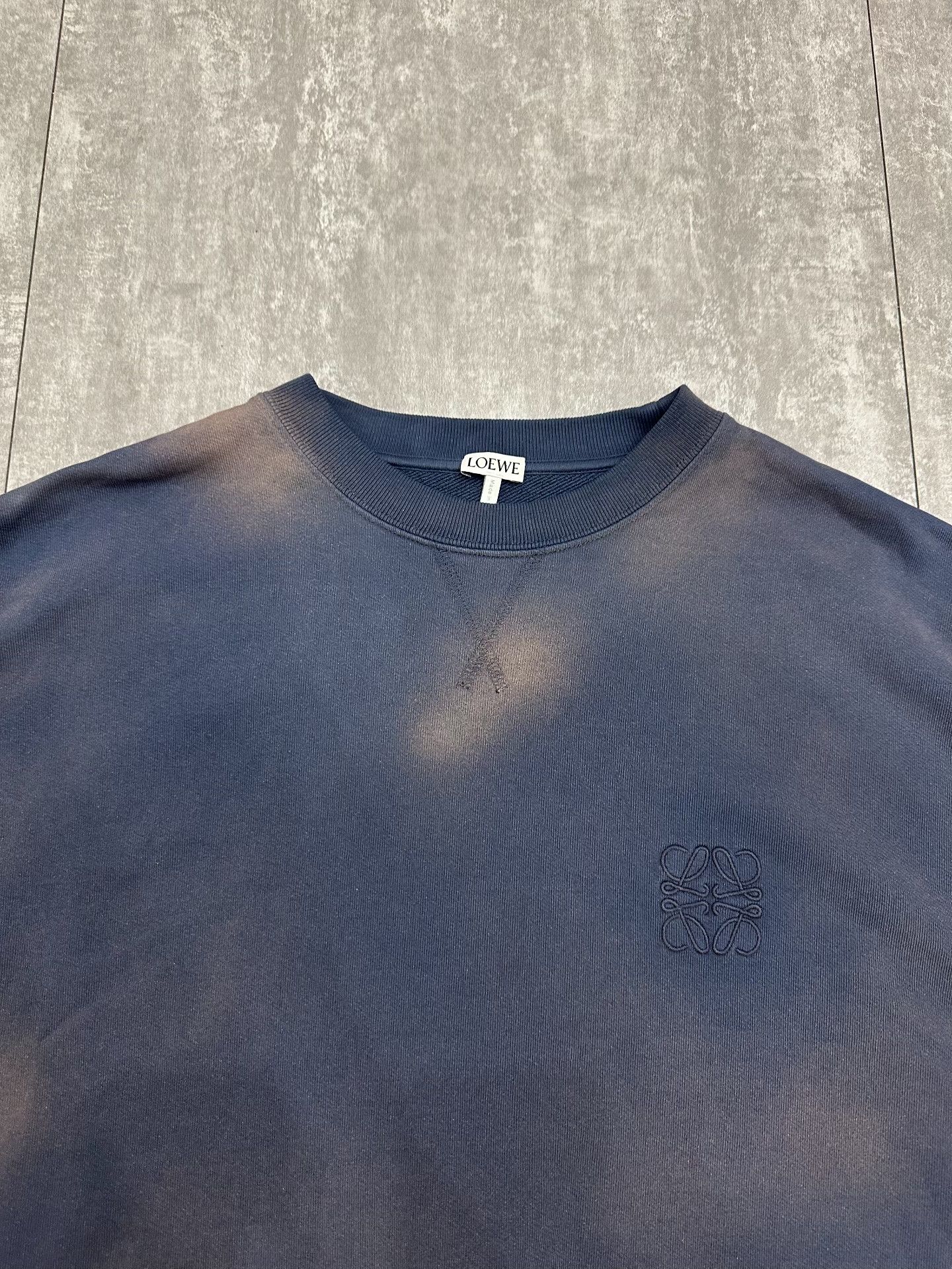 Loewe Loewe Retro Embroidered Blue Hoodie s Men Size US S / EU 44-46 / 1 - 3 Thumbnail