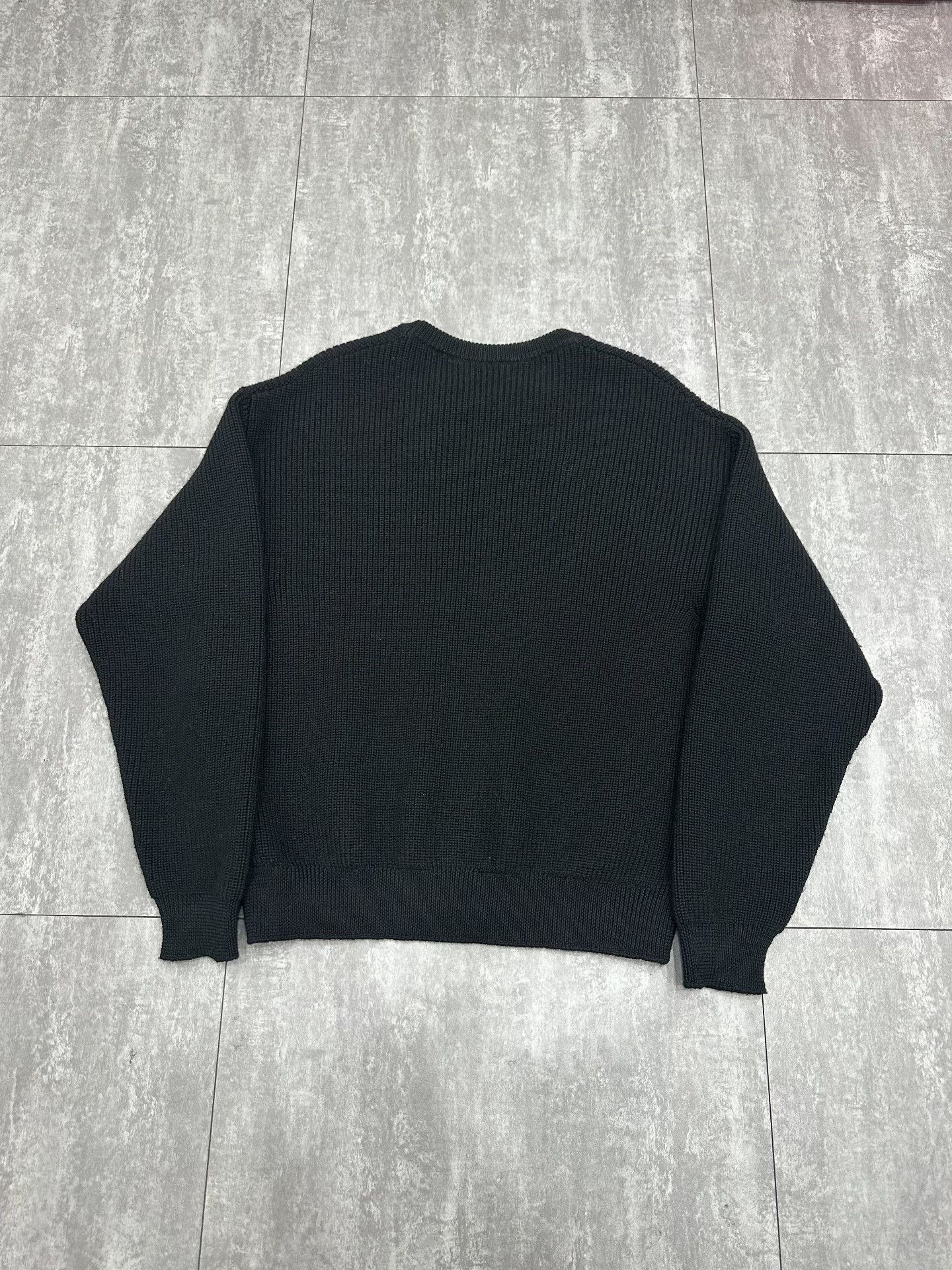 Celine Celine Wool Black Sweater S Women Size S / US 4 / IT 40 - 2 Thumbnail