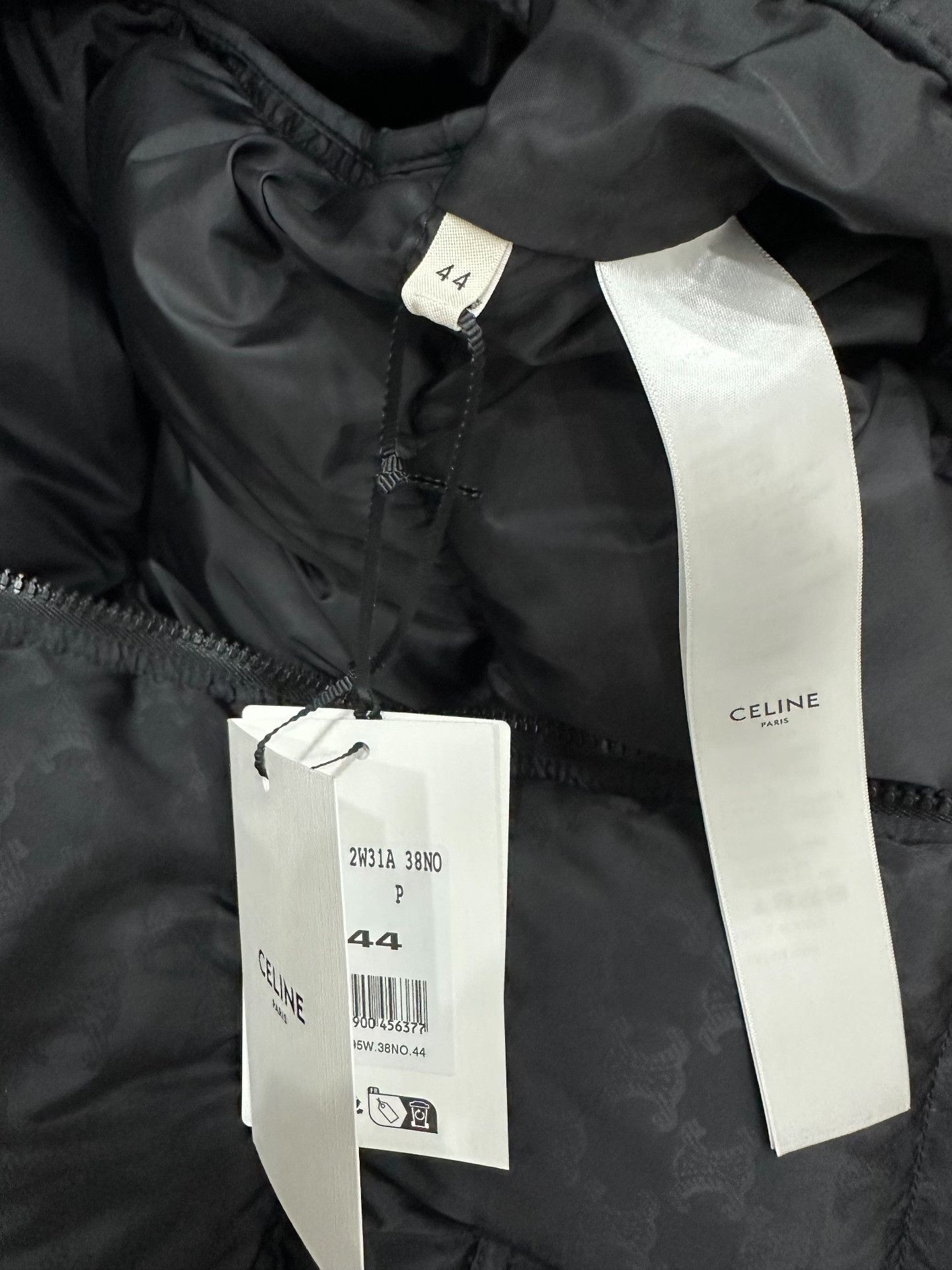 Celine Celine Down Black Down Jacket L Women Size L / US 10 / IT 46 - 5 Thumbnail