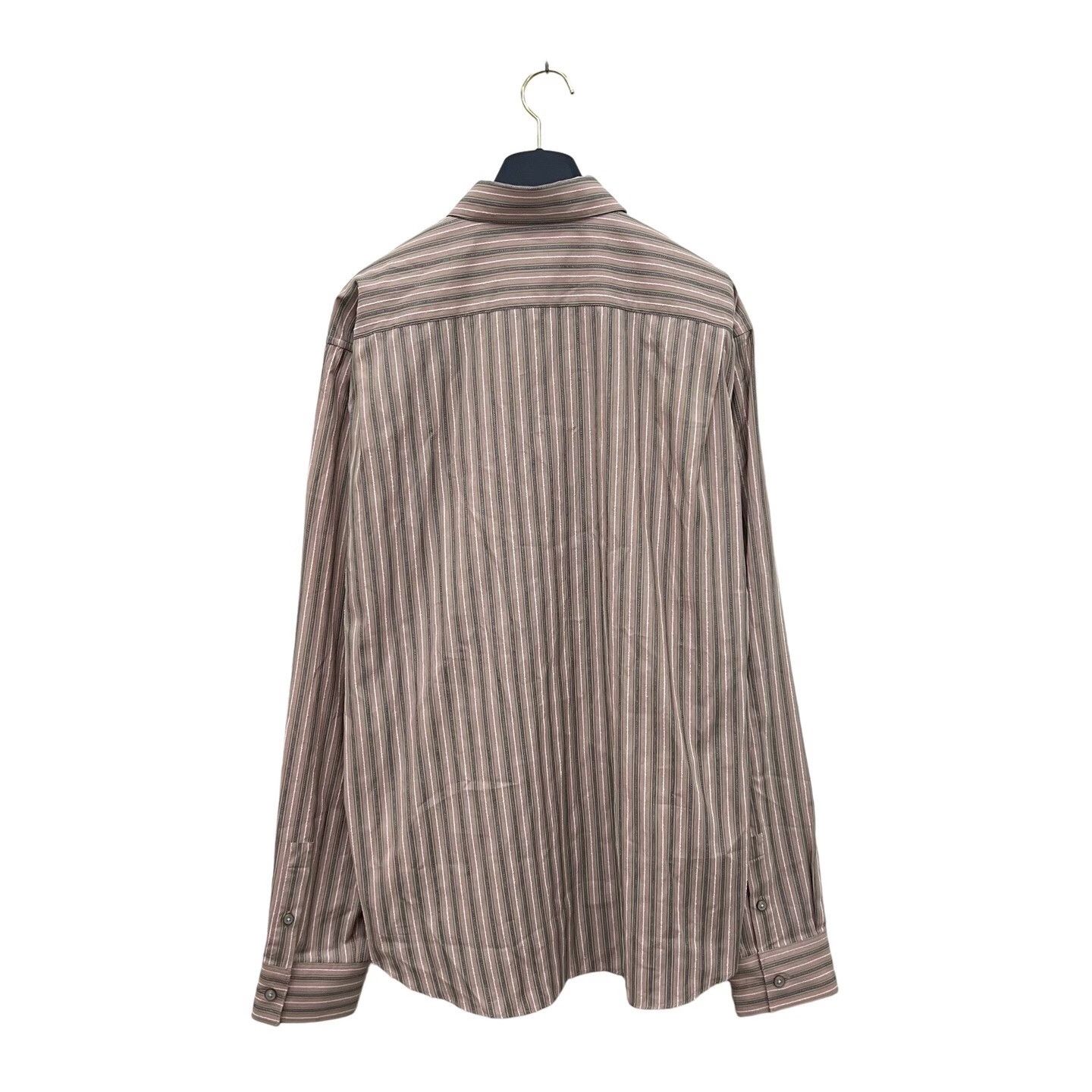 Louis Vuitton Louis Vuitton Striped Purple Shirt xl Men Size US XL / EU 56 / 4 - 3 Thumbnail