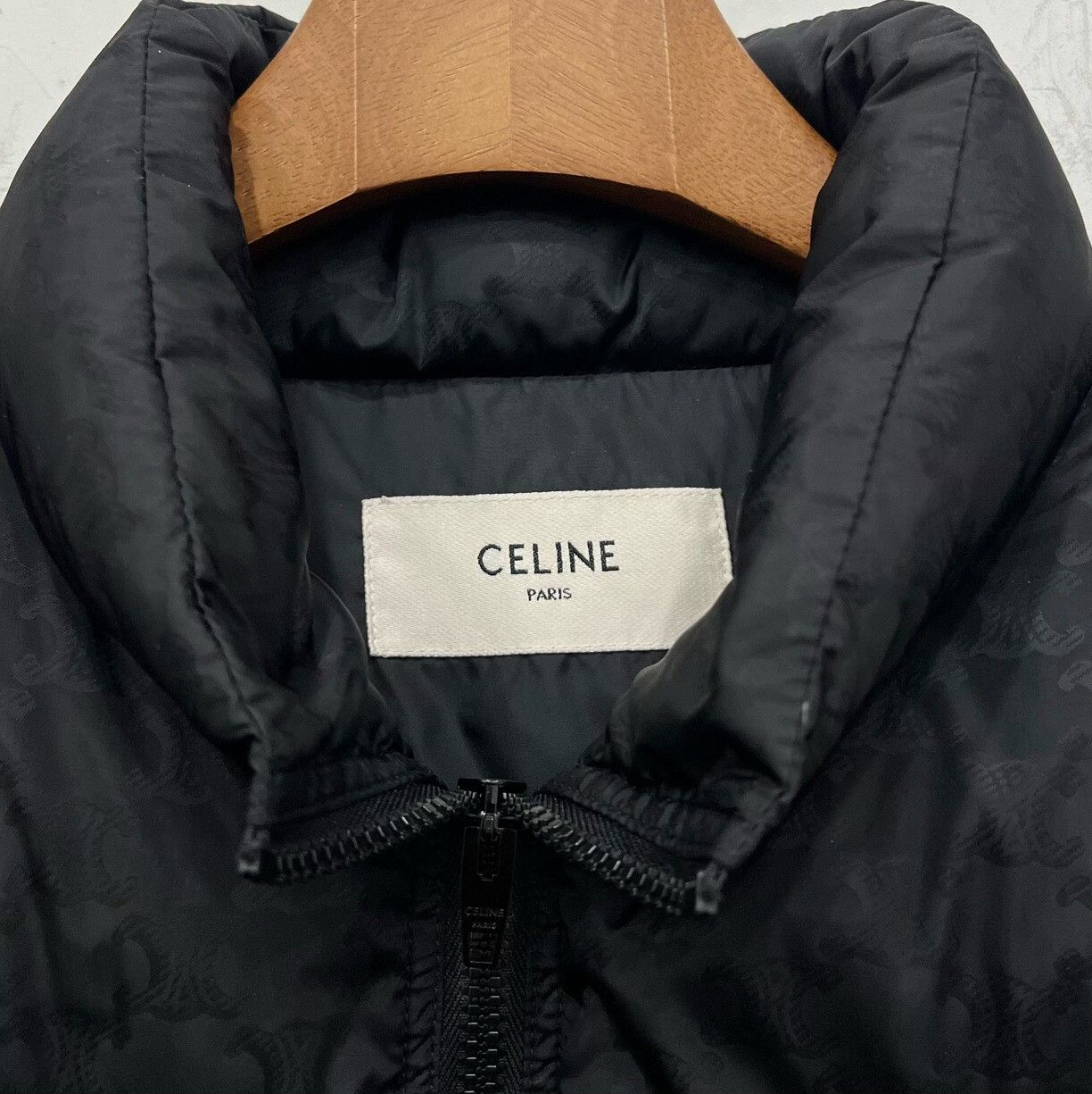 Celine Celine Down Black Down Jacket L Women Size L / US 10 / IT 46 - 6 Thumbnail
