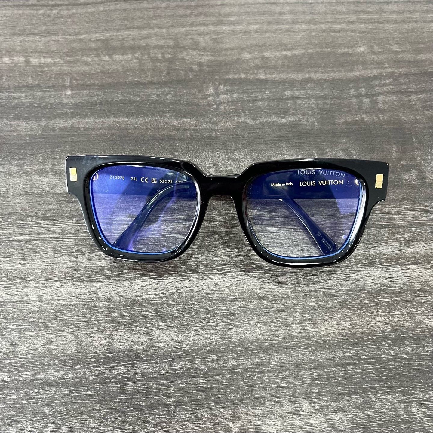 Louis Vuitton Louis Vuitton Blue Sunglasses one size Men Size ONE SIZE - 2 Thumbnail