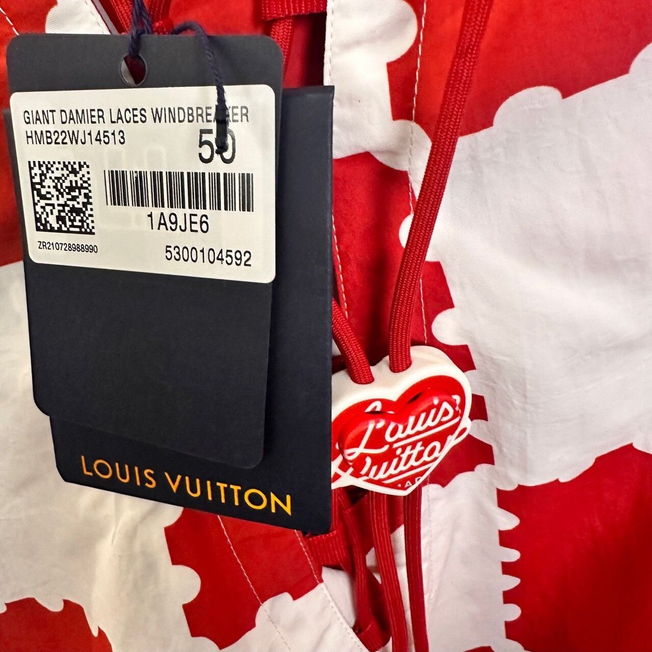 Louis Vuitton Louis Vuitton Collab Red Light Jacket l Men Size US L / EU 52-54 / 3 - 3 Thumbnail