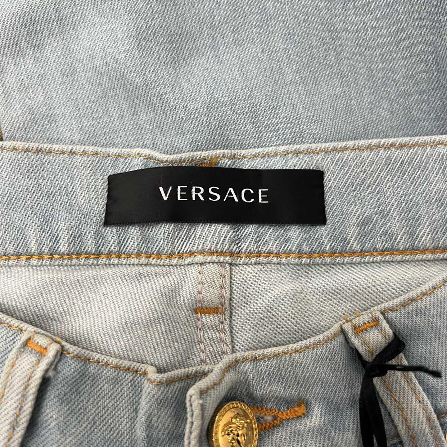 Versace Versace Denim Blue Denim Jeans 32 Men Size US 32 / EU 48 - 5 Thumbnail