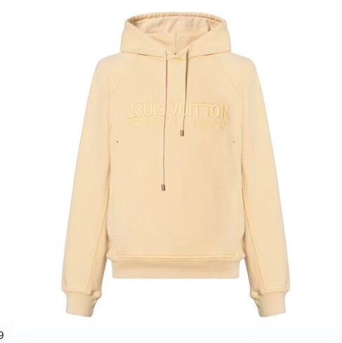 Louis Vuitton Louis Vuitton Beige Hoodie m Men Size US M / EU 48-50 / 2 - 7 Thumbnail