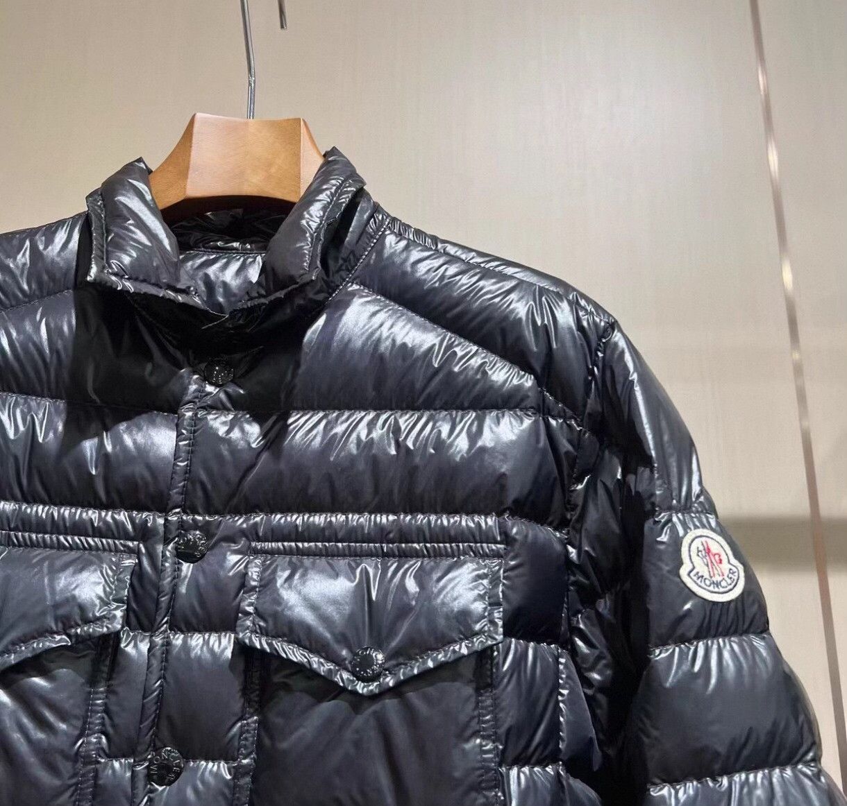 Moncler Moncler Down Cropped Black Heavy Coat xs Men Size US XS / EU 42 / 0 - 2 Thumbnail