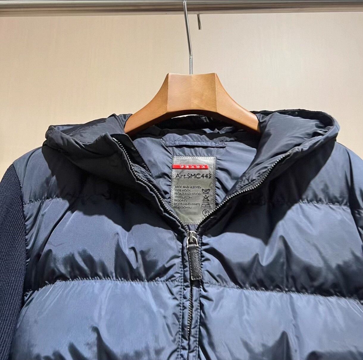 Prada Prada Down Blue Heavy Coat xl Men Size US XL / EU 56 / 4 - 2 Thumbnail