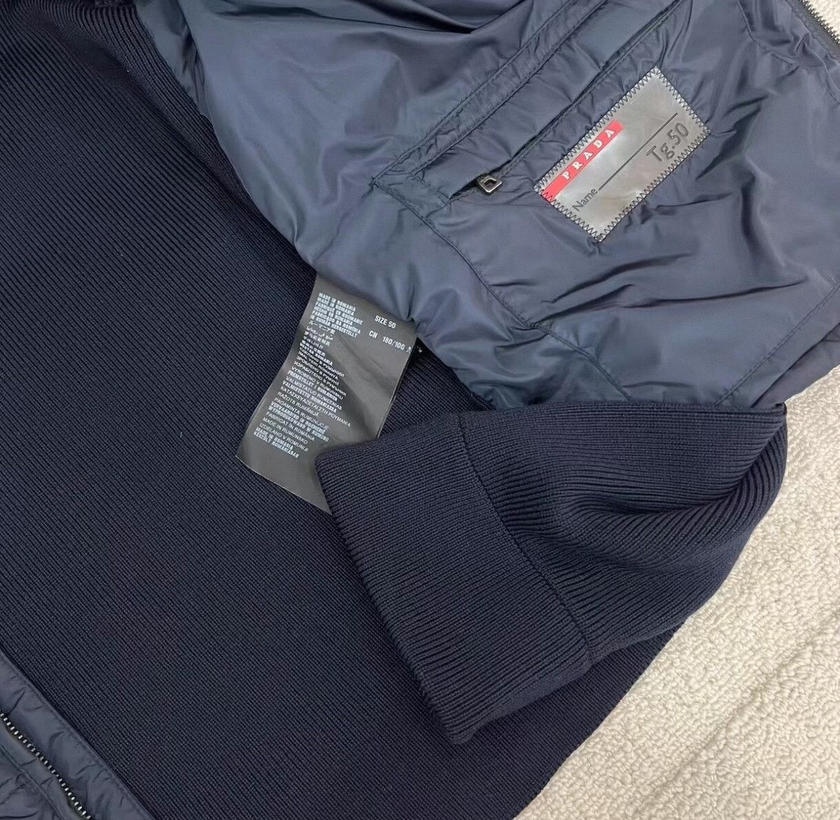 Prada Prada Down Blue Heavy Coat xl Men Size US XL / EU 56 / 4 - 3 Thumbnail