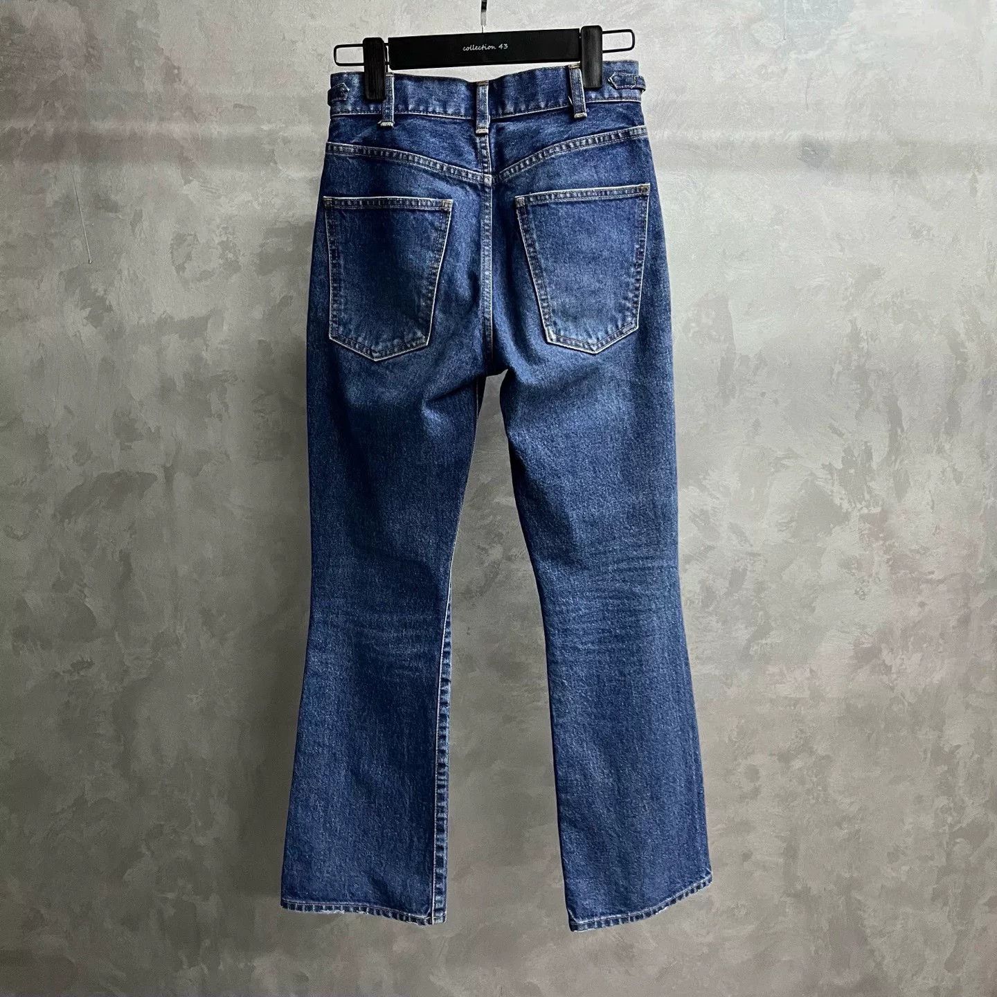 Celine Celine Blue Washed Mid-Rise Flared Jeans Size 25" / US 0 / IT 36 - 2 Thumbnail