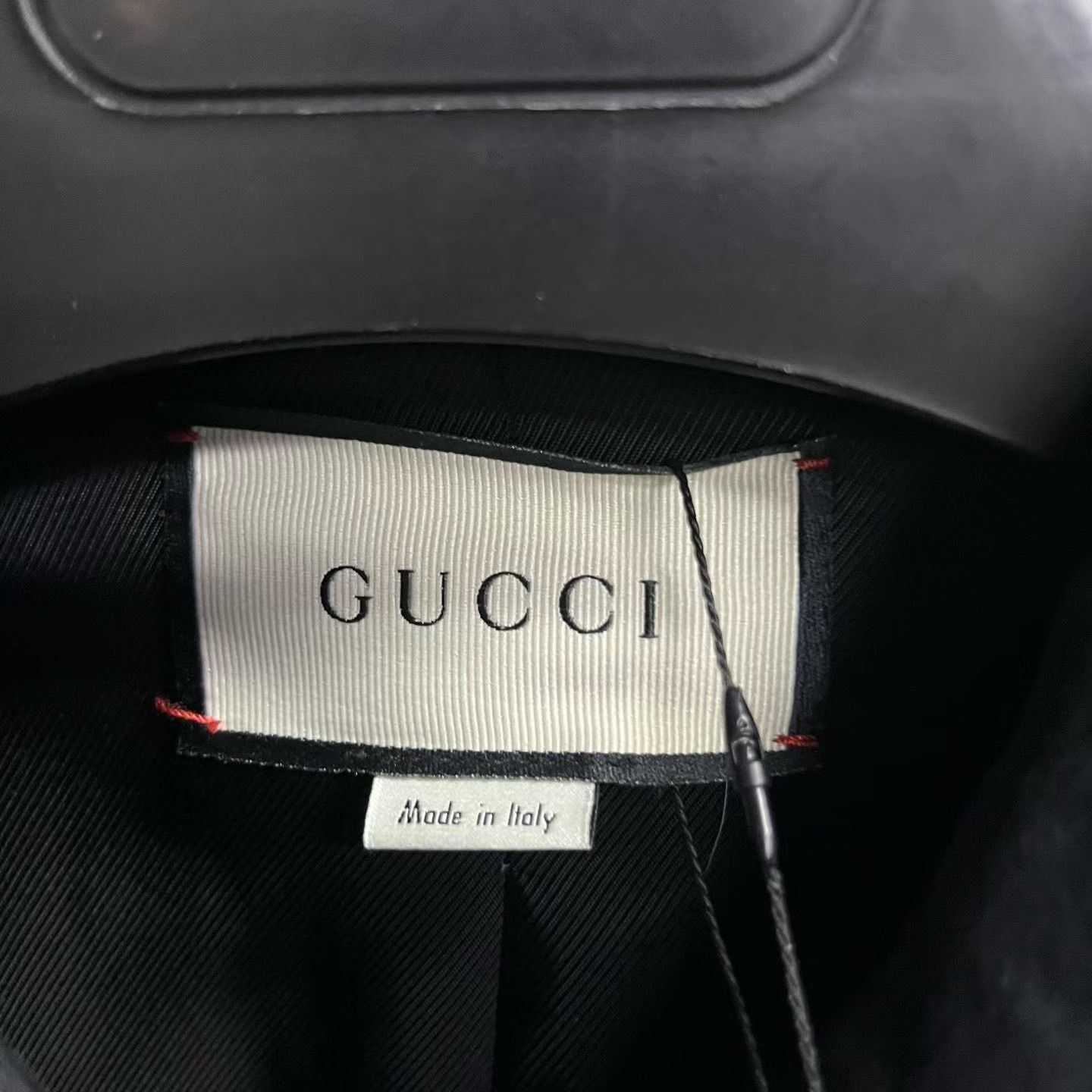 Gucci Gucci Latest Black Colorblock Lapel Coat Size S / US 4 / IT 40 - 3 Thumbnail