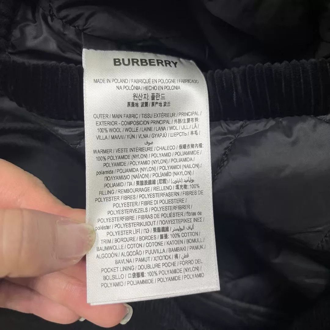 Burberry Burberry Black Logo Badge Jacket Size XS / US 0-2 / IT 36-38 - 5 Thumbnail