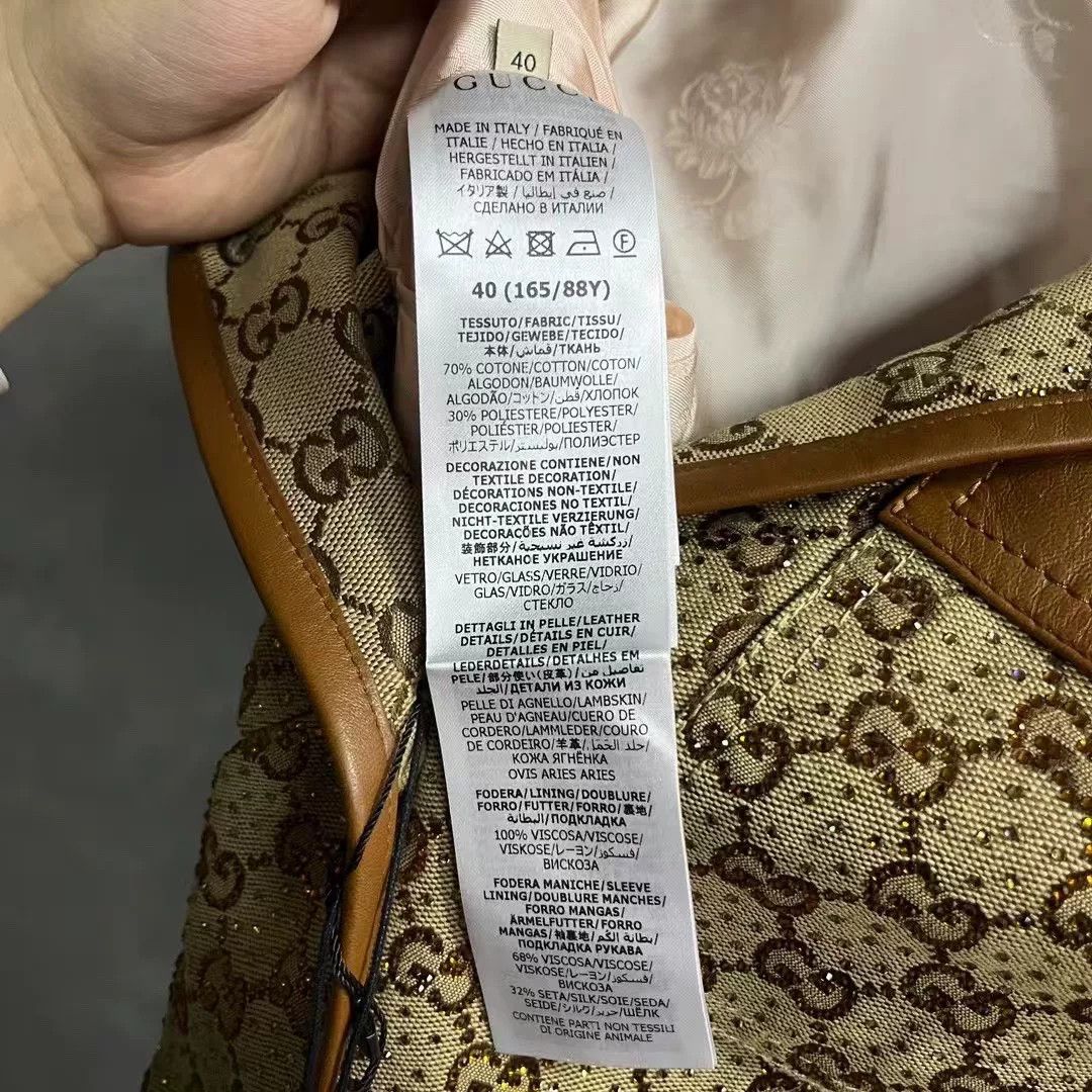 Gucci Gucci GG Canvas Web Belt Jacket Size US XXS / EU 40 - 5 Thumbnail