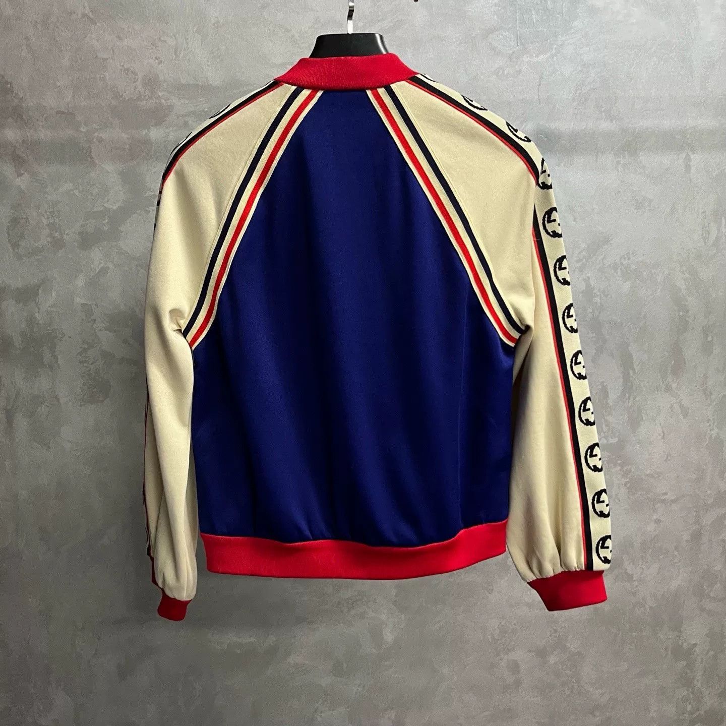 Gucci Gucci Blue Cherry Logo Sports Jacket Size XS / US 0-2 / IT 36-38 - 2 Thumbnail