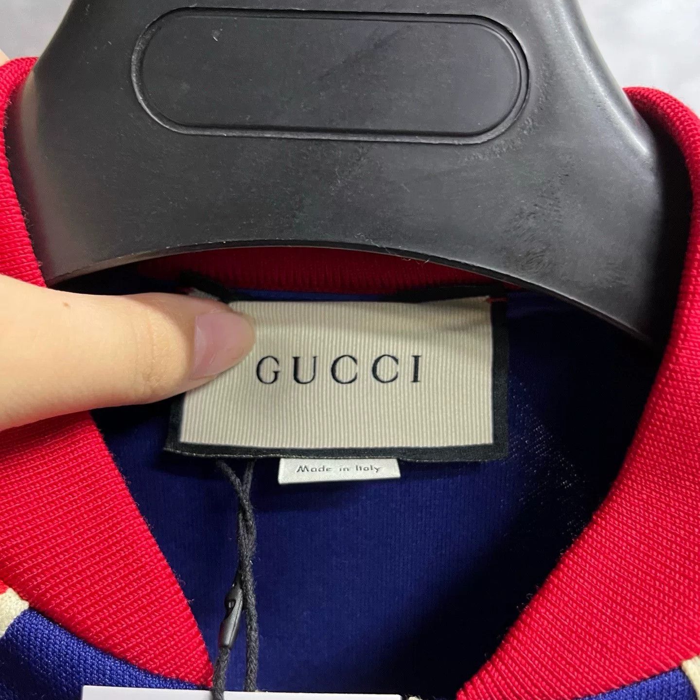 Gucci Gucci Blue Cherry Logo Sports Jacket Size XS / US 0-2 / IT 36-38 - 5 Thumbnail