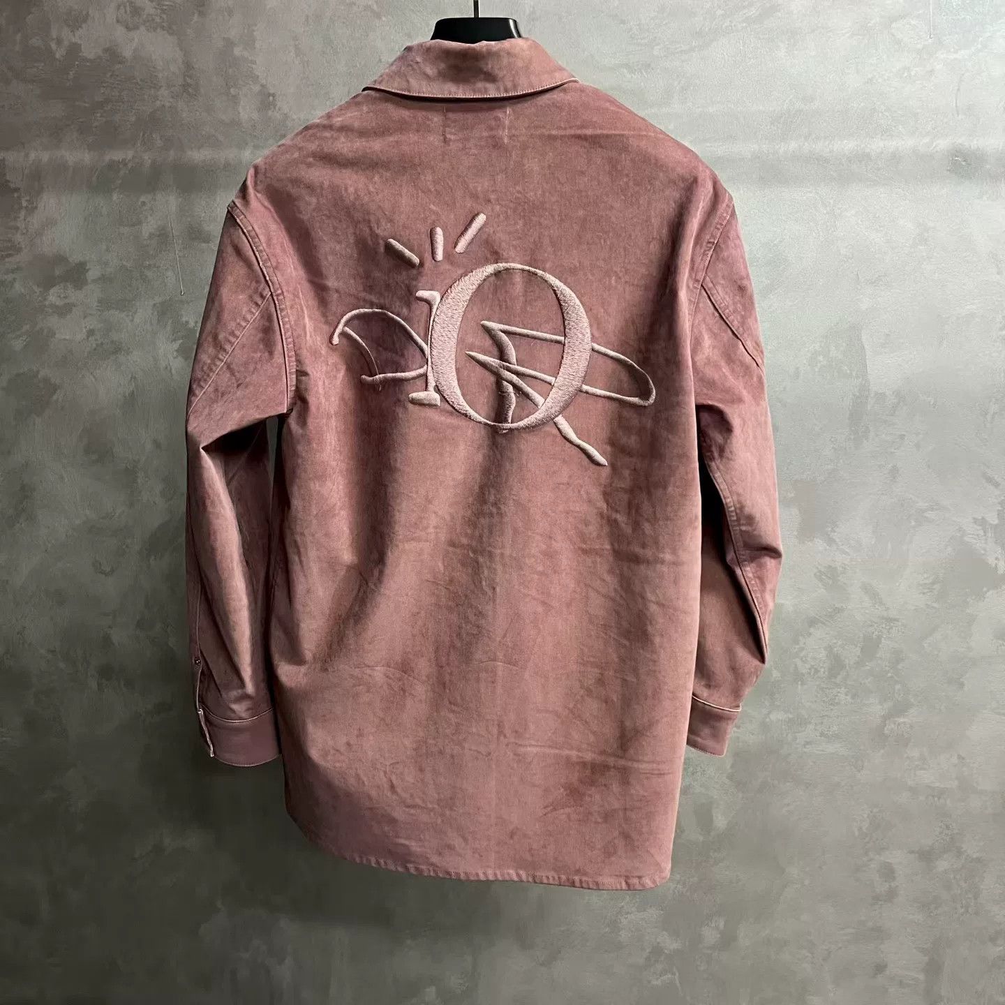 Dior Dior Pink Logo Long-Sleeve Shirt Size L / US 10 / IT 46 - 2 Thumbnail