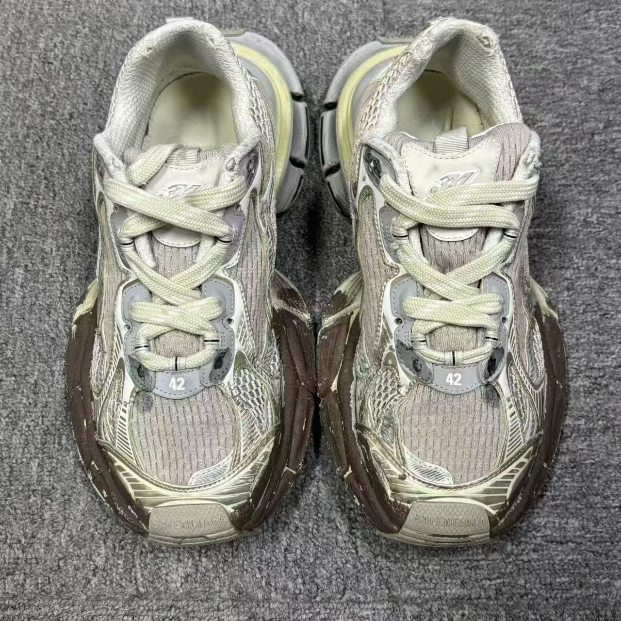 Balenciaga Balenciaga 3XL Mesh Low-Top Dad Shoes Size US 9 / EU 42 - 2 Thumbnail