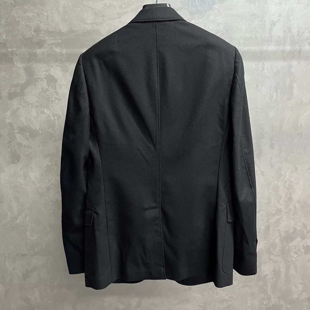 Gucci Gucci Black Logo Print Sword Collar Jacket Size US M / EU 48-50 / 2 - 2 Thumbnail