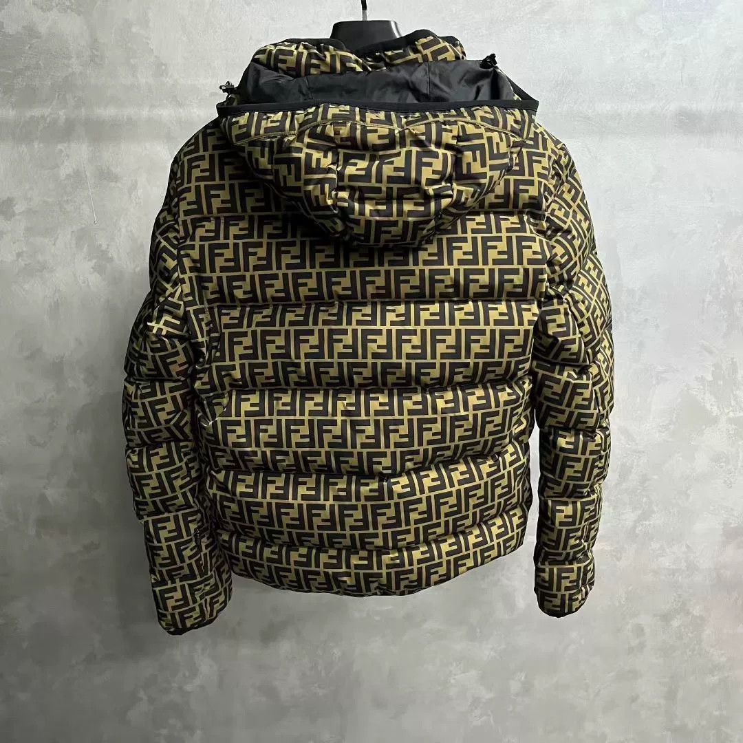 Fendi Fendi Logo Printed Down Cotton Jacket Size US S / EU 44-46 / 1 - 2 Thumbnail