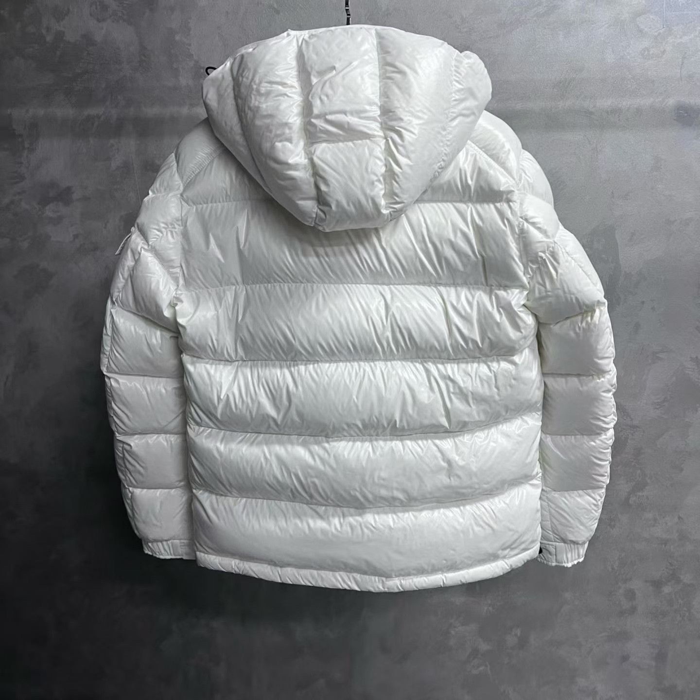 Moncler Moncler White Down Hooded Jacket Size US L / EU 52-54 / 3 - 2 Thumbnail