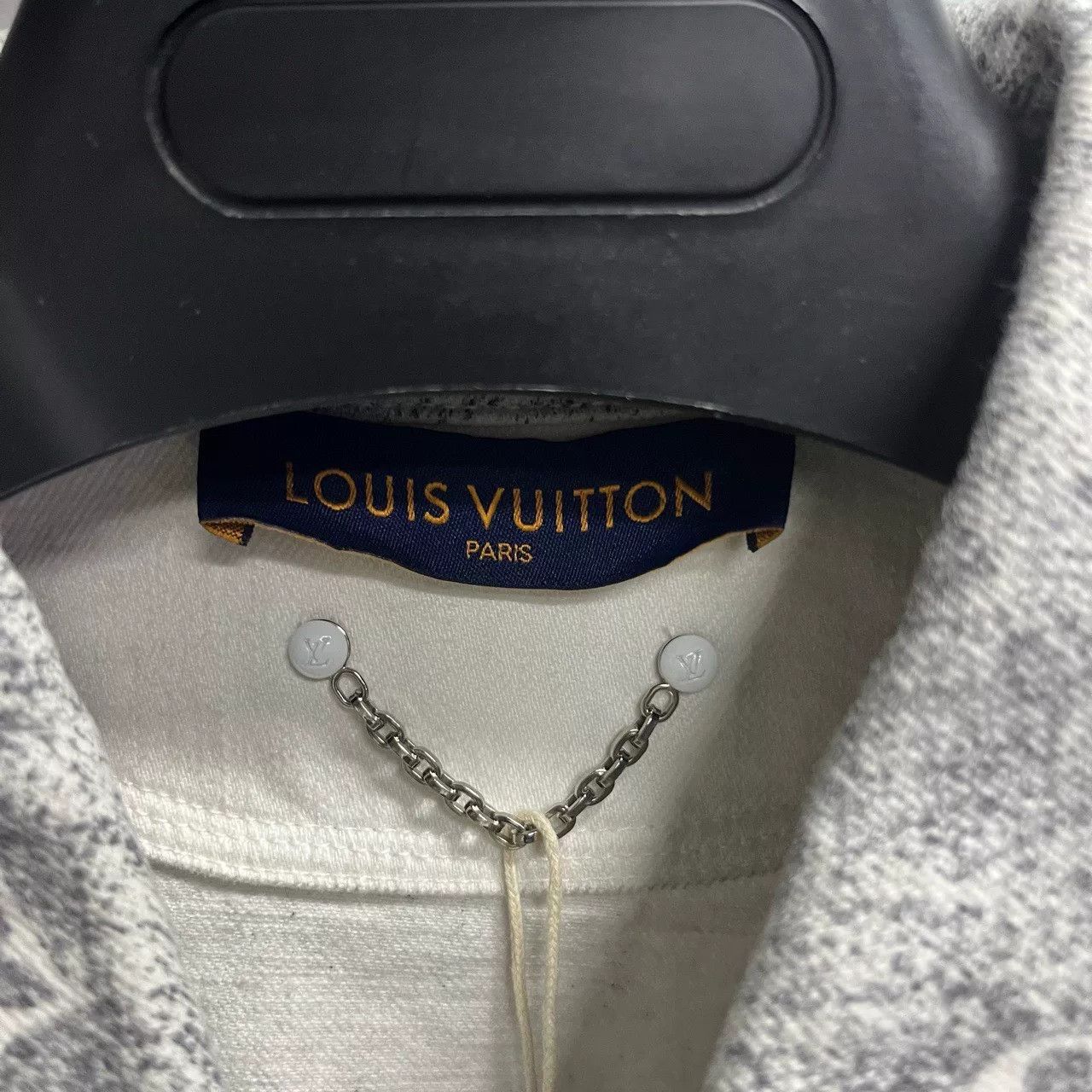 Louis Vuitton Louis Vuitton Gray Starry Gradient Denim Shirt Size US L / EU 52-54 / 3 - 3 Thumbnail