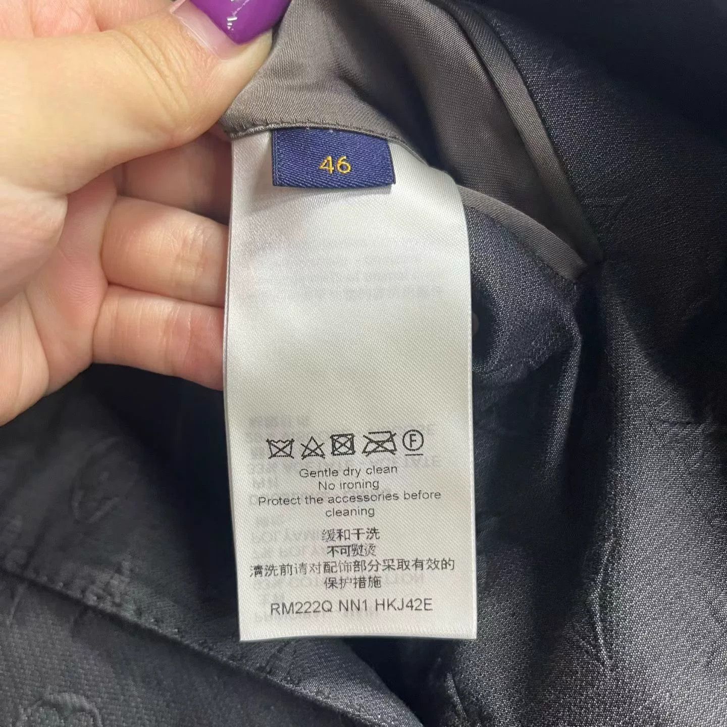 Louis Vuitton Louis Vuitton Black Single-Breasted Suit Size US S / EU 44-46 / 1 - 4 Thumbnail