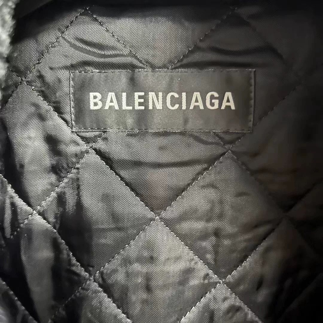Balenciaga Balenciaga Black Faux Fur Puffer Jacket Size XXS / US 00 / IT 34 - 3 Thumbnail
