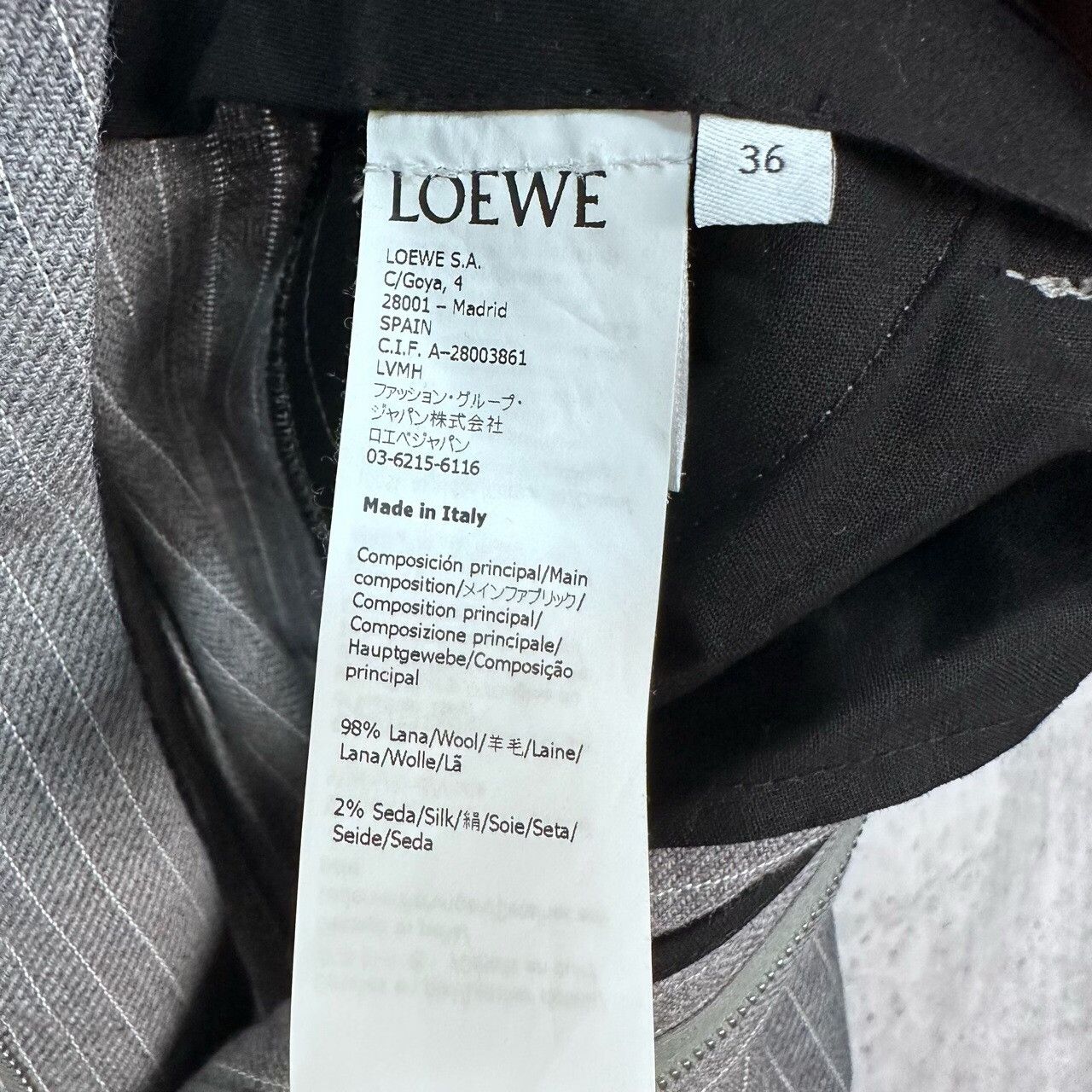 Loewe Loewe Retro Casual Pants 36 Men Size US 36 / EU 52 - 5 Thumbnail