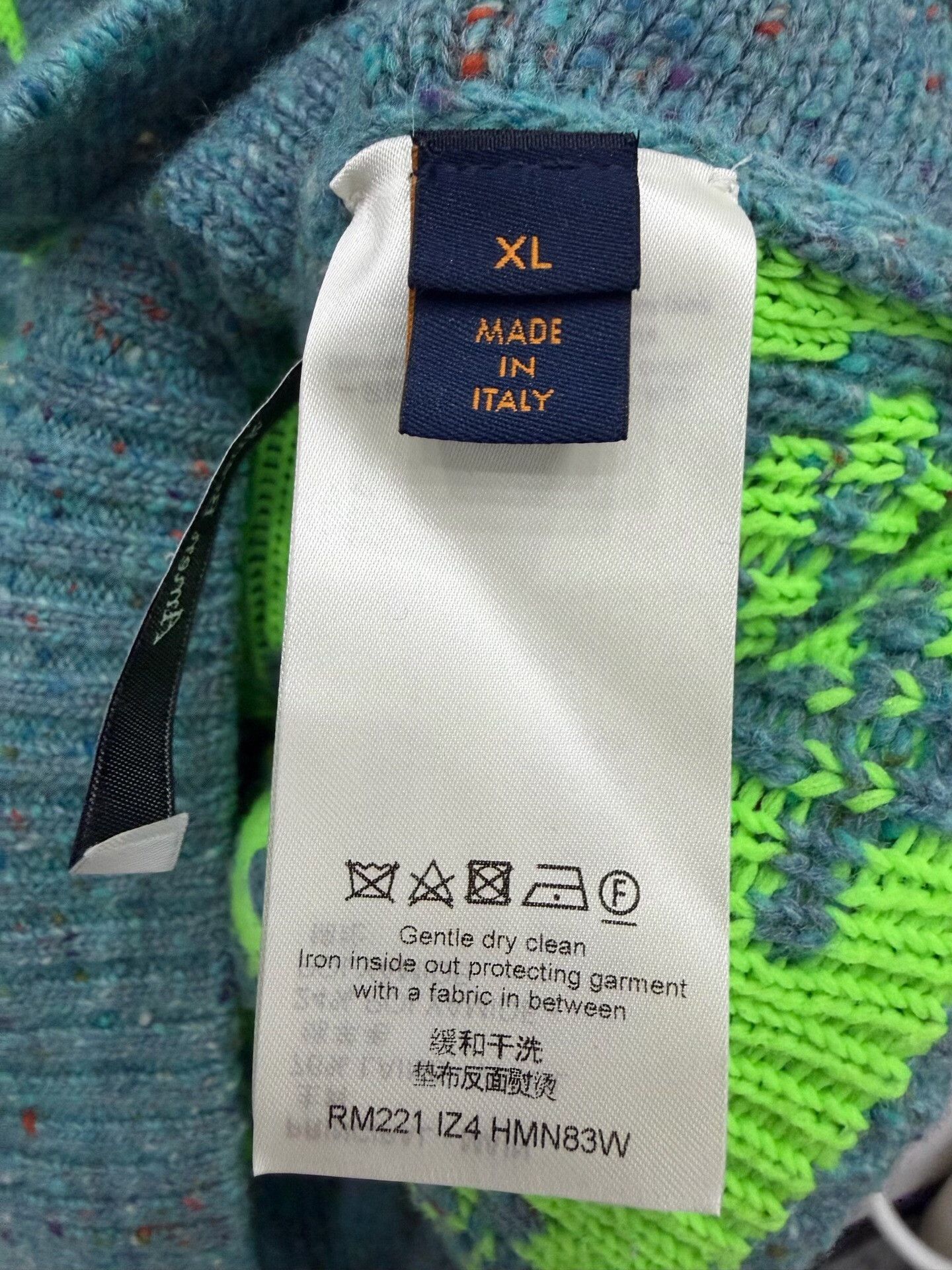 Louis Vuitton Louis Vuitton Knit Green Sweater XL Women Size XL / US 12-14 / IT 48-50 - 5 Thumbnail
