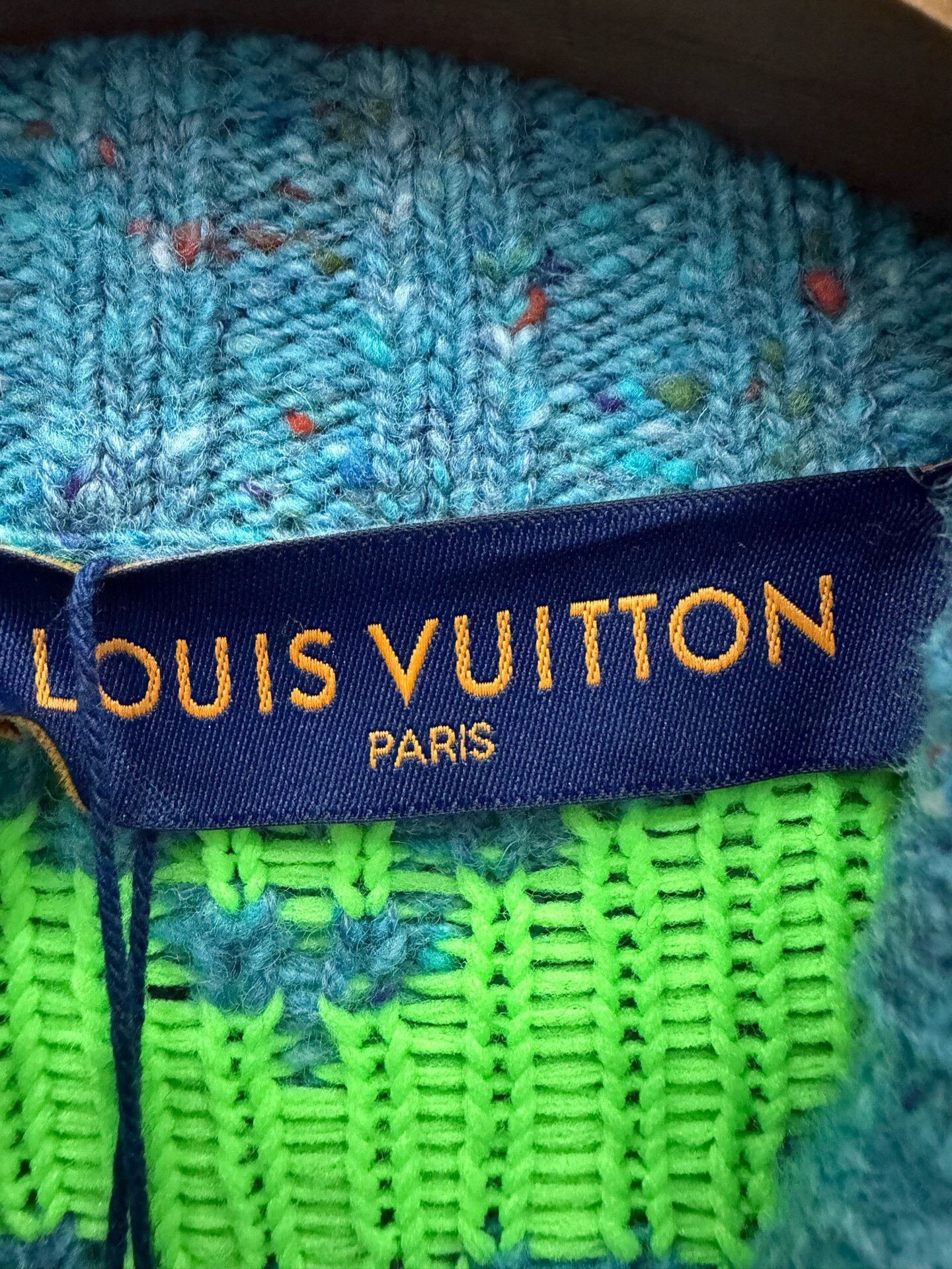 Louis Vuitton Louis Vuitton Knit Green Sweater XL Women Size XL / US 12-14 / IT 48-50 - 4 Thumbnail