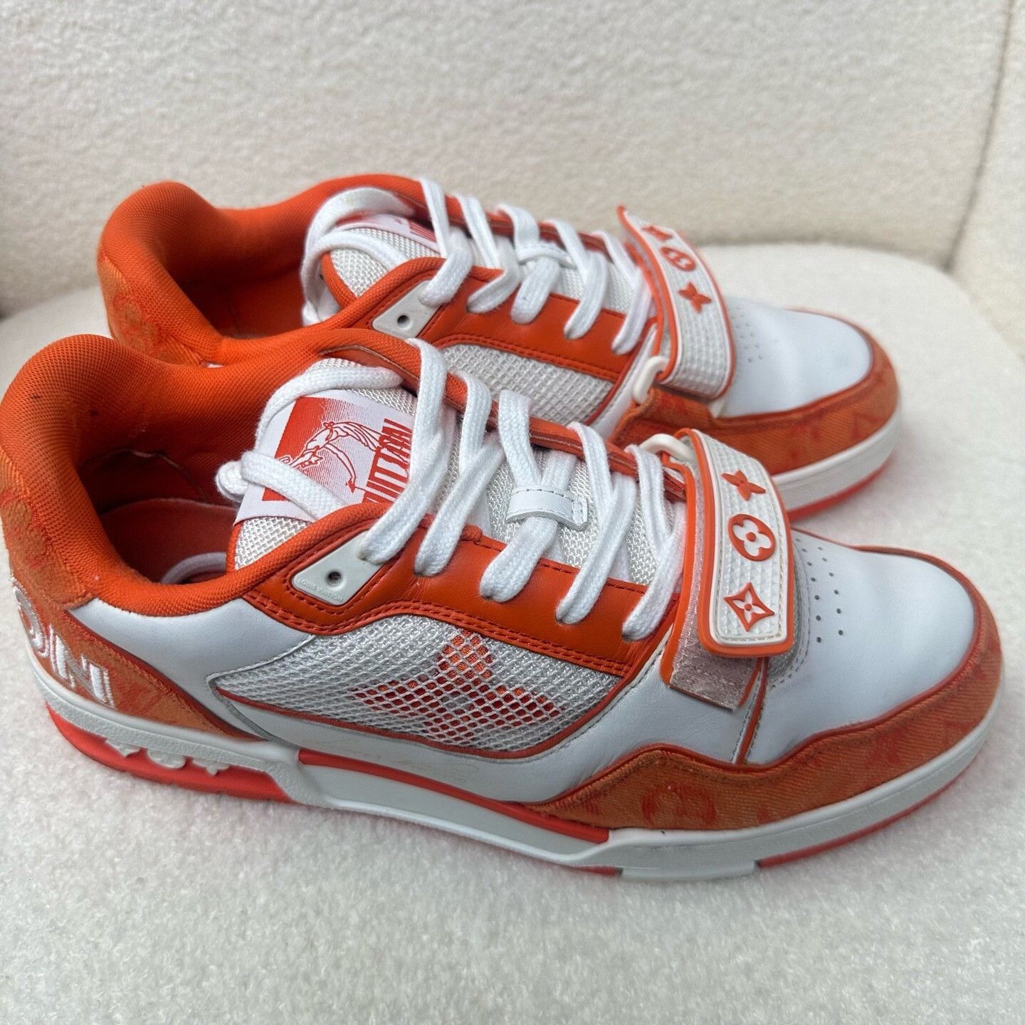 Louis Vuitton Louis Vuitton Training White Lowtop Sneakers 8.5 Men Size US 8.5 / EU 41-42 - 5 Thumbnail