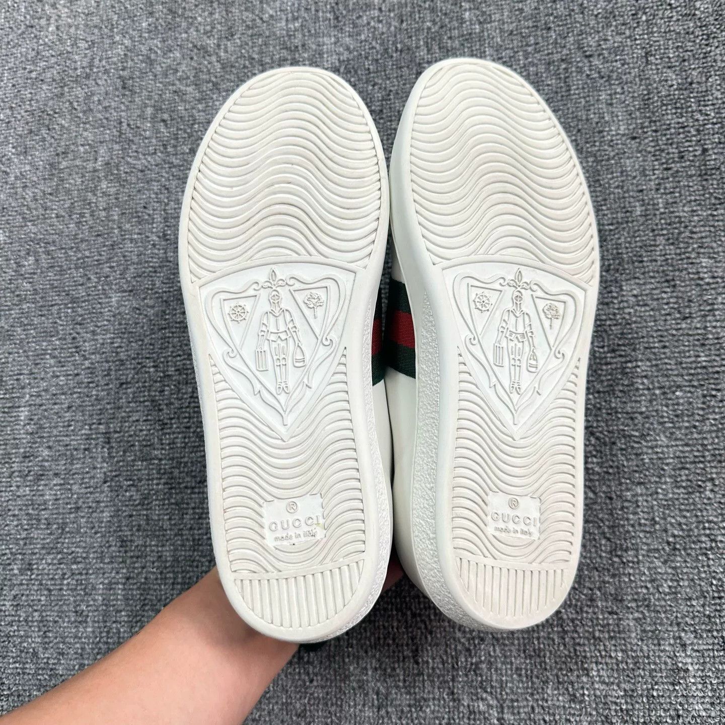 Gucci Gucci White Lowtop Sneakers us_6-5 Women Size US 6.5 / IT 36.5 - 5 Thumbnail