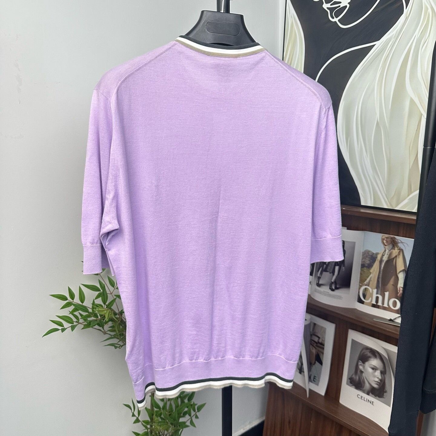 Hermes Hermes Pink Sweater M Women Size M / US 6-8 / IT 42-44 - 2 Thumbnail