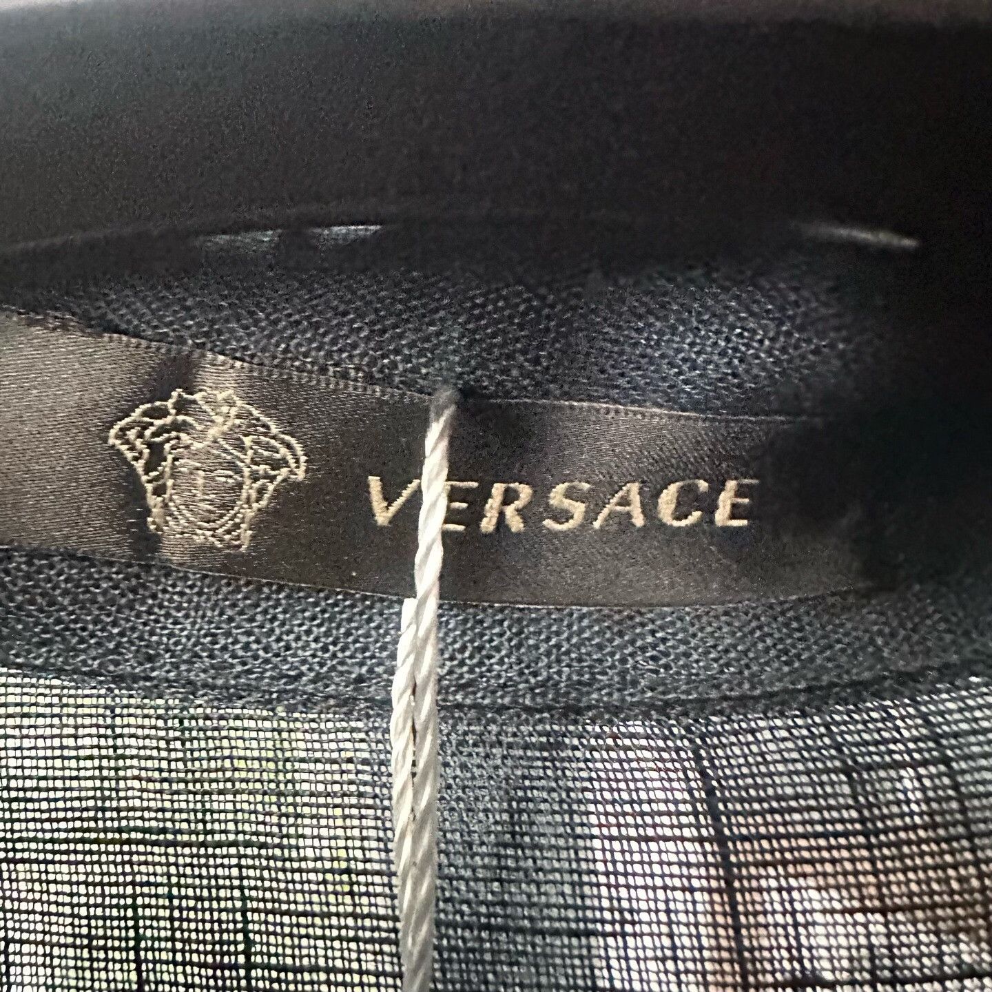 Versace Versace Linen Gold Button Up S Women Size S / US 4 / IT 40 - 4 Thumbnail