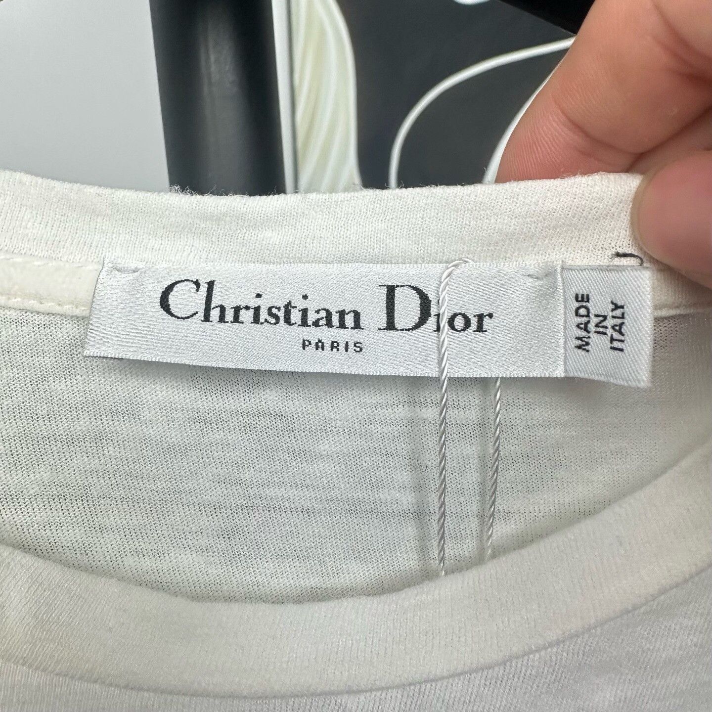 Dior Dior White T-Shirt XS Women Size XS / US 0-2 / IT 36-38 - 4 Thumbnail