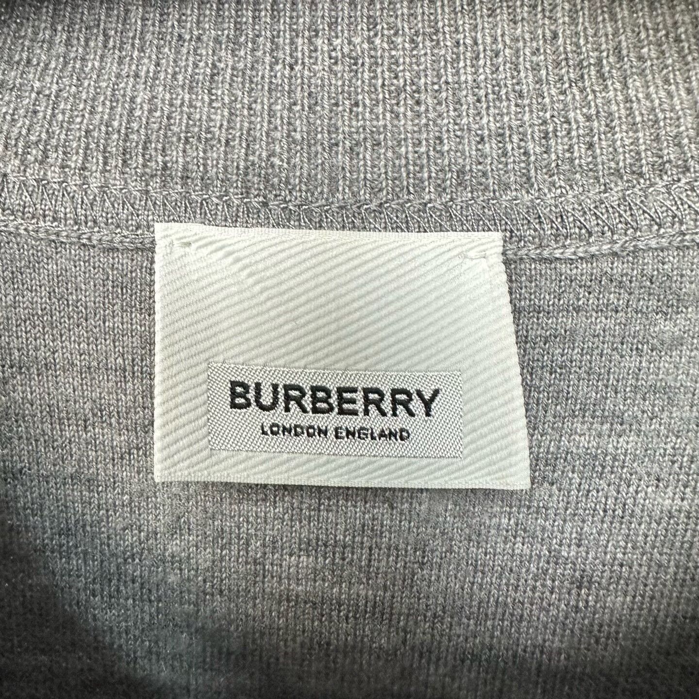 Burberry Burberry Retro Wool Gray Sweater S Women Size S / US 4 / IT 40 - 3 Thumbnail